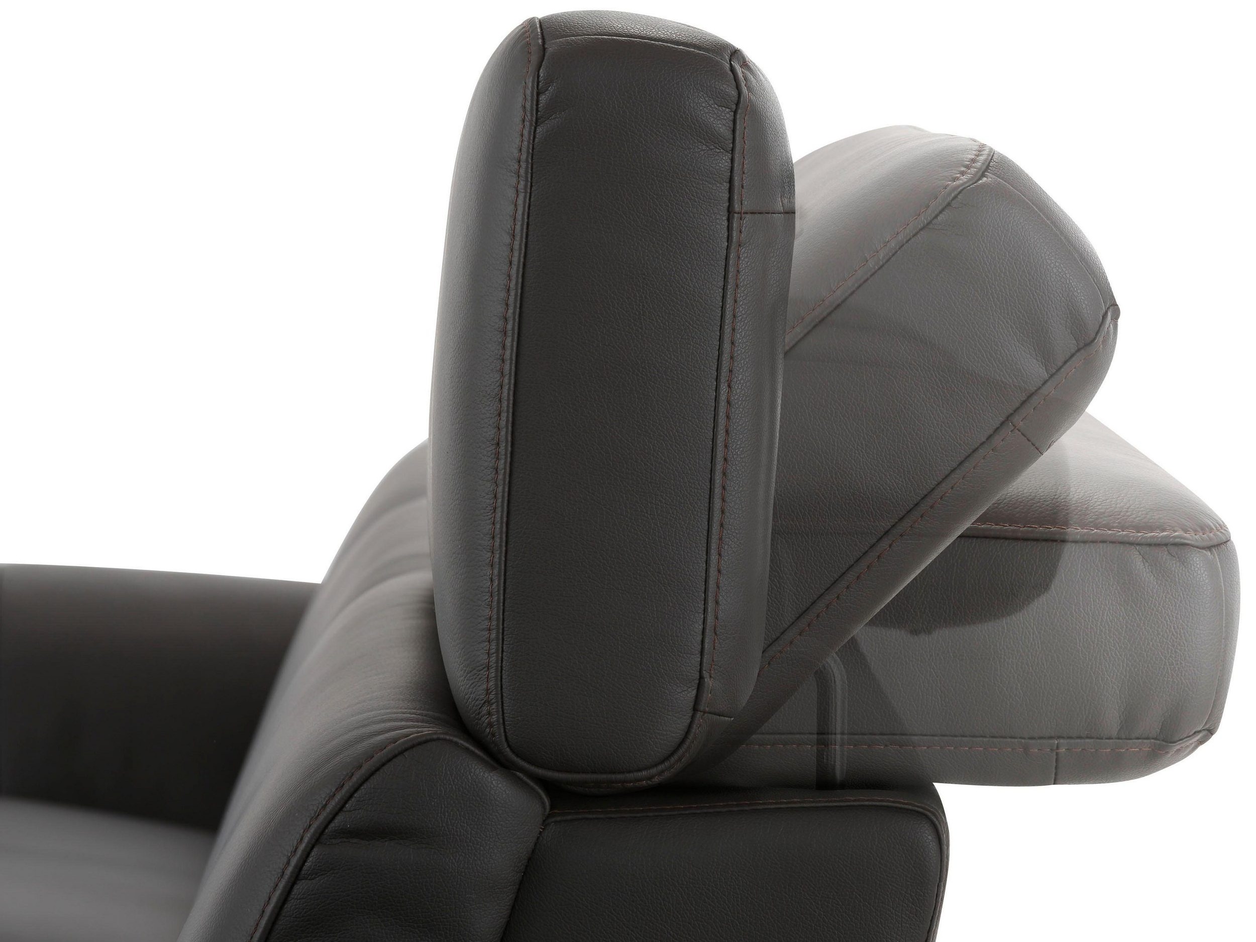 Stūra dīvāns reglaineris Denton 1490 (Brūns)