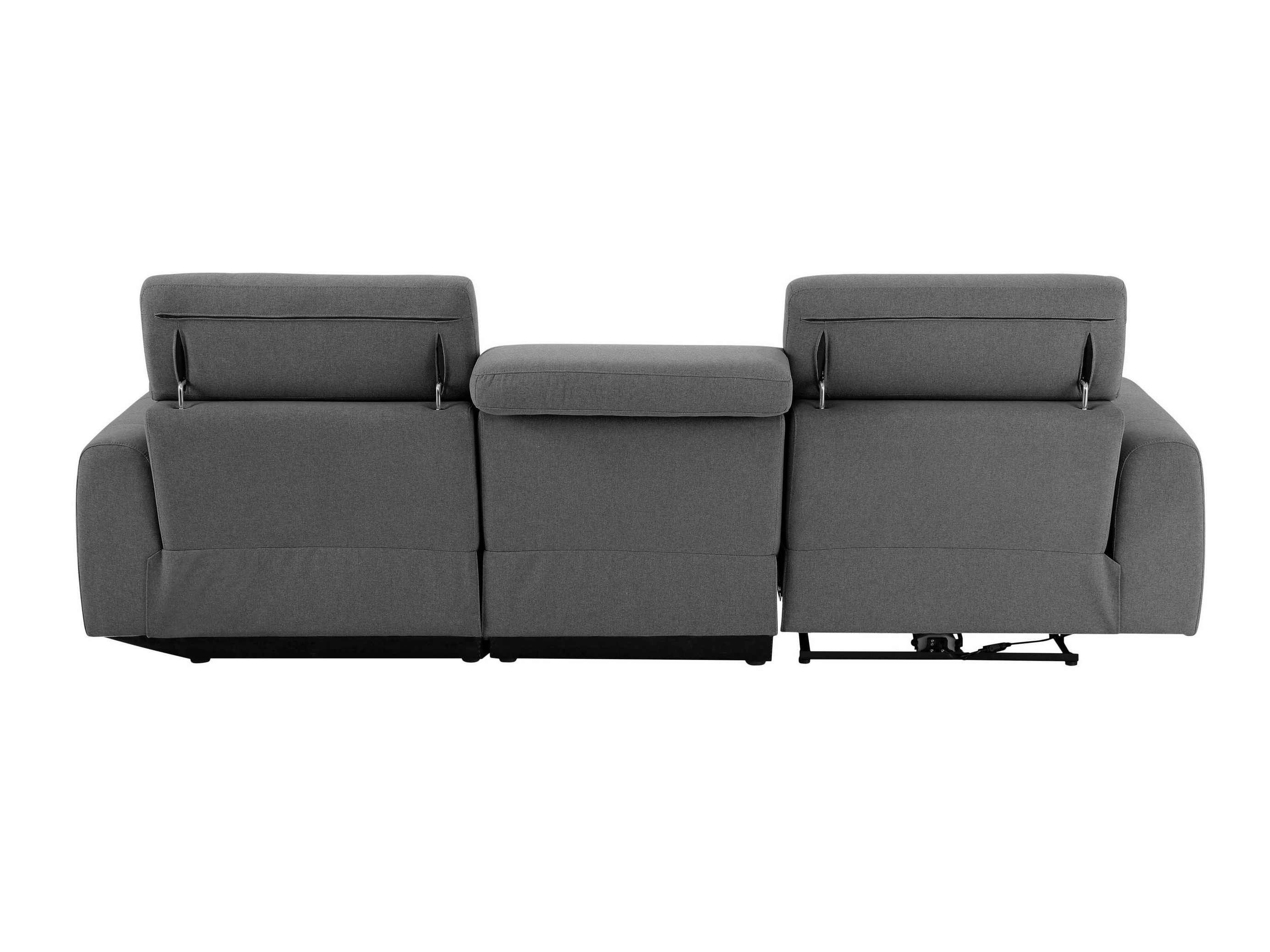 Stūra dīvāns reglaineris Denton 1490 (Pelēks)