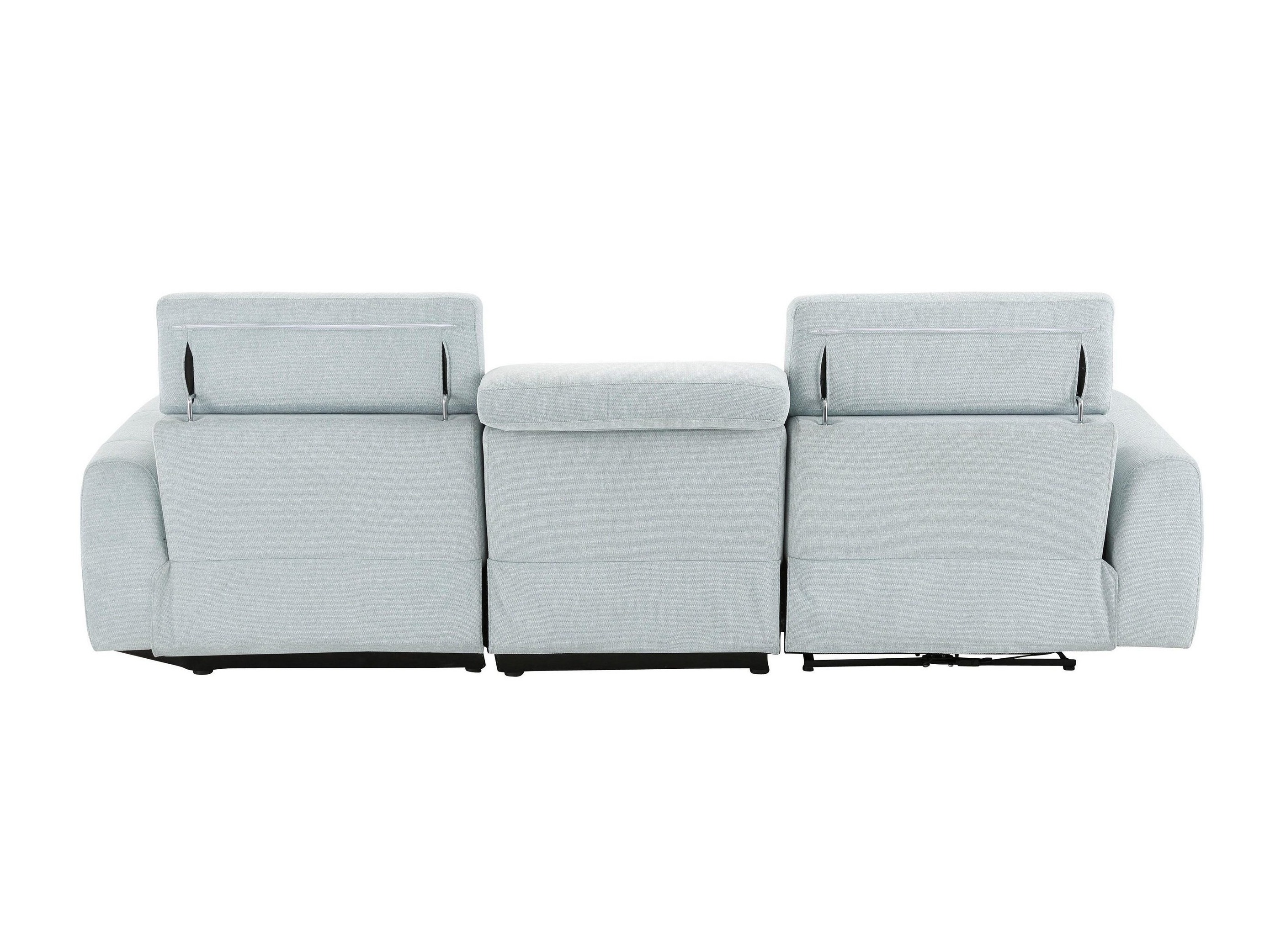 Угловой диван реклайнер Denton 1490 (Голубой)