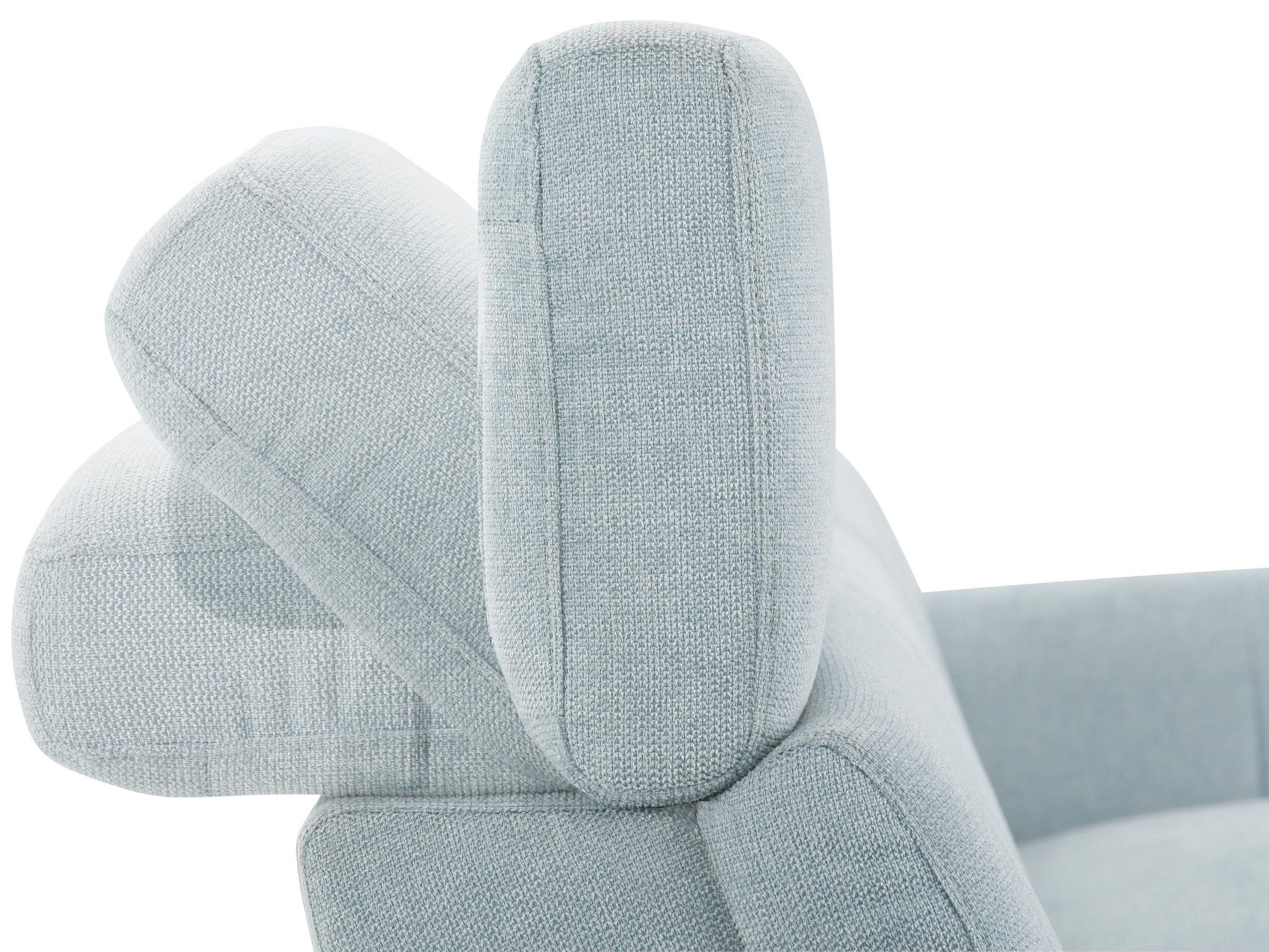 Угловой диван реклайнер Denton 1490 (Голубой)