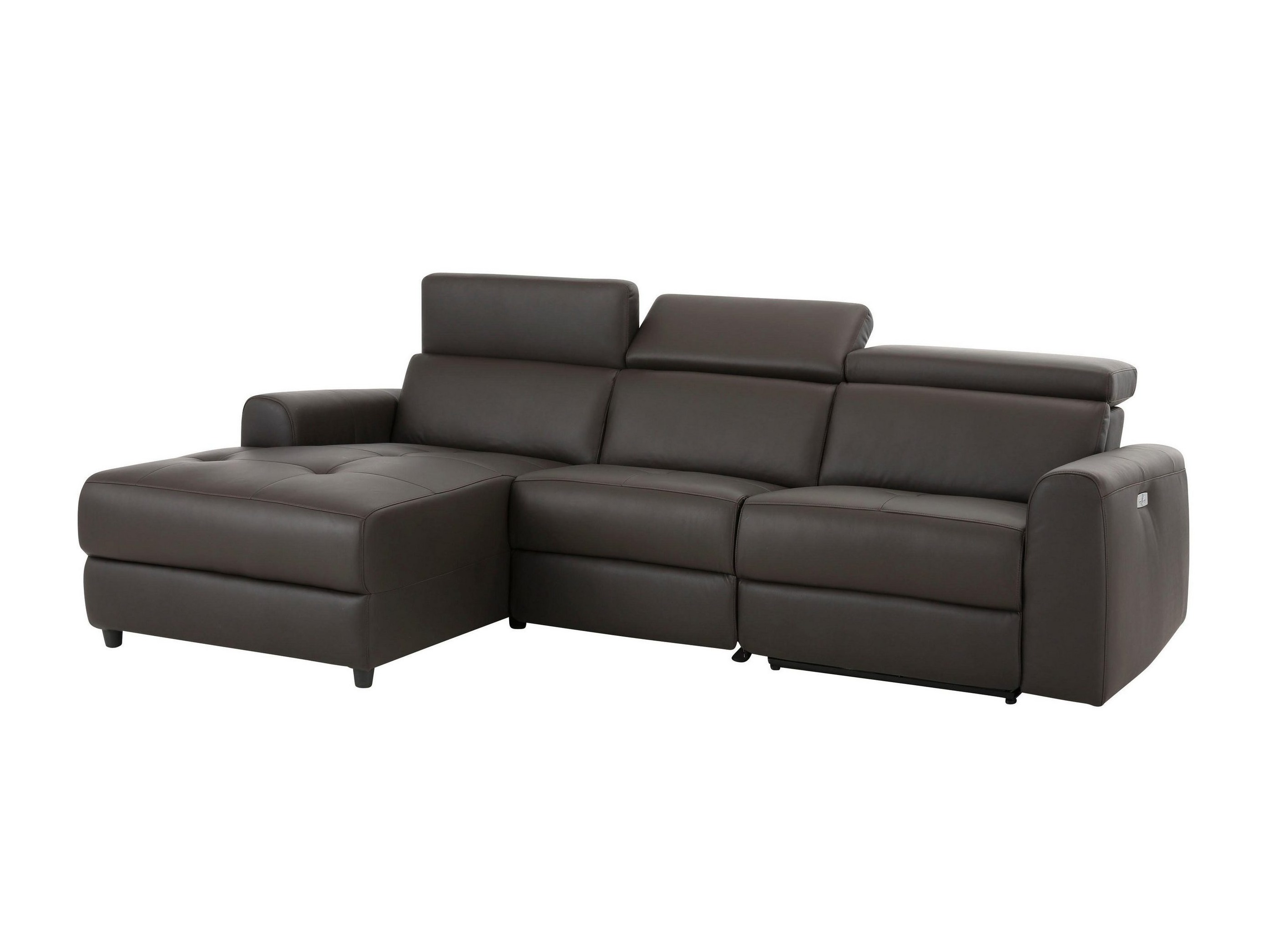 Угловой диван реклайнер Denton 1490 (Коричневый)