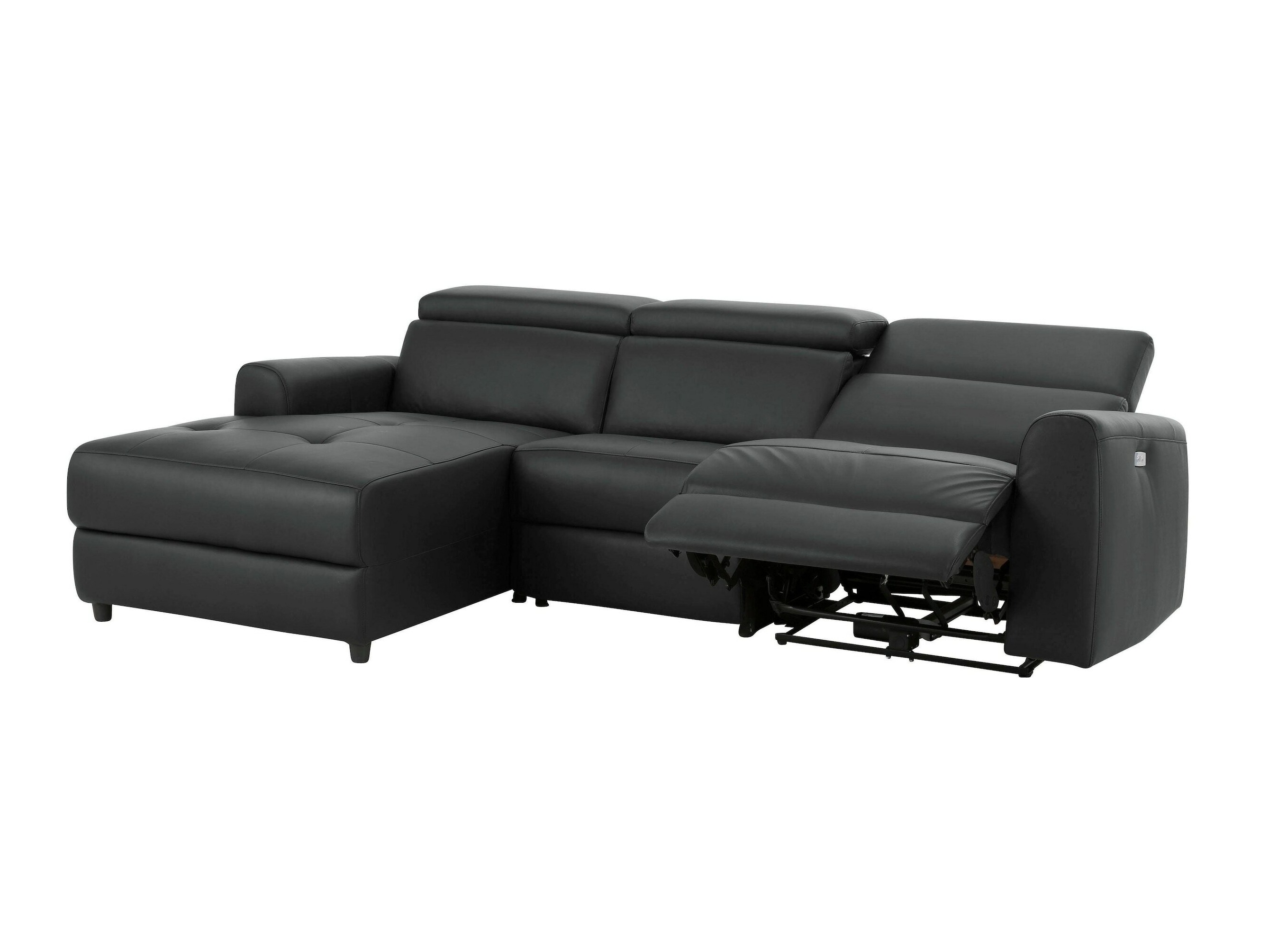 Угловой диван реклайнер Denton 1490 (Серый)