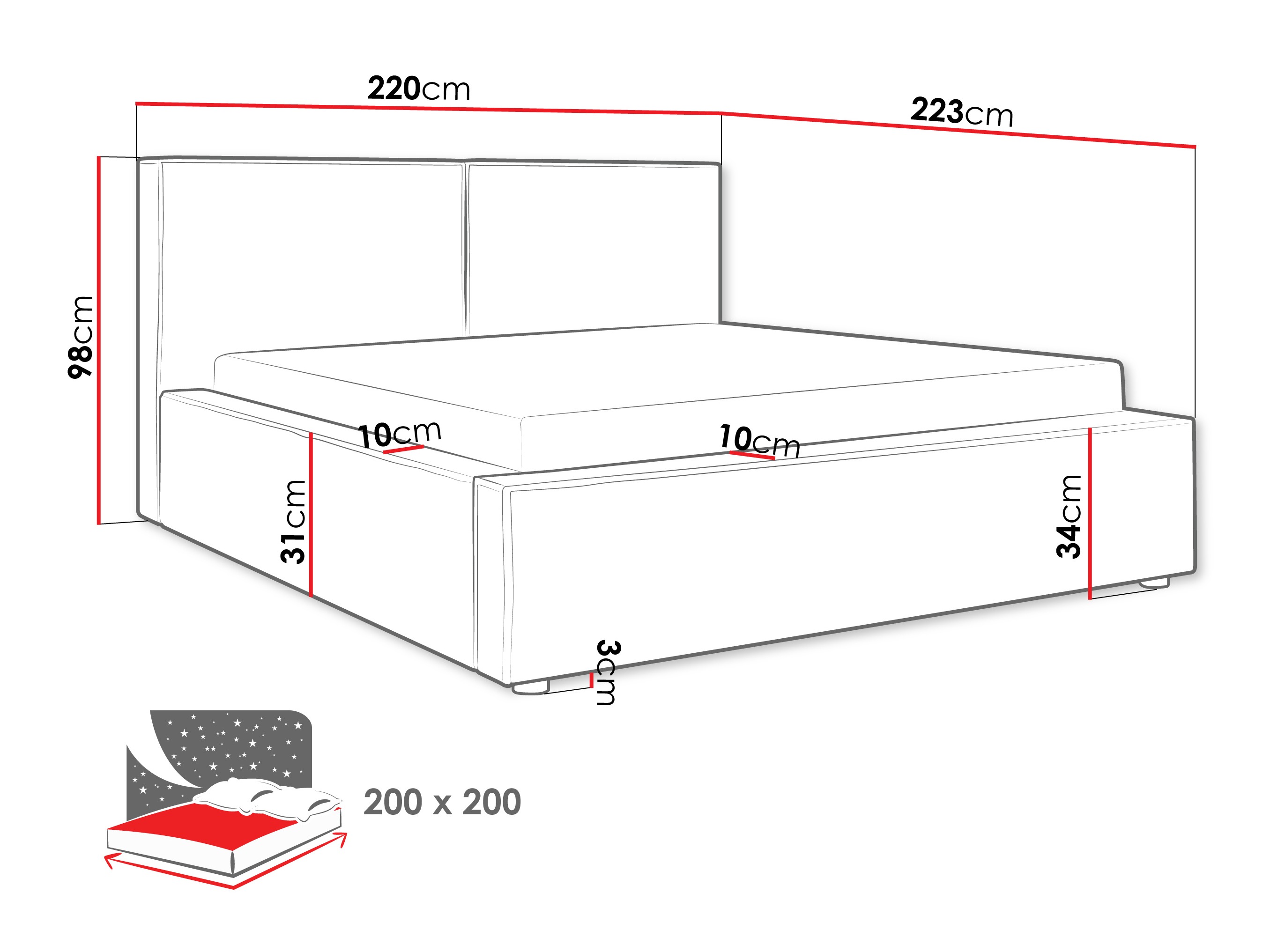 Gulta TrendyNest 117 (Coral 15)