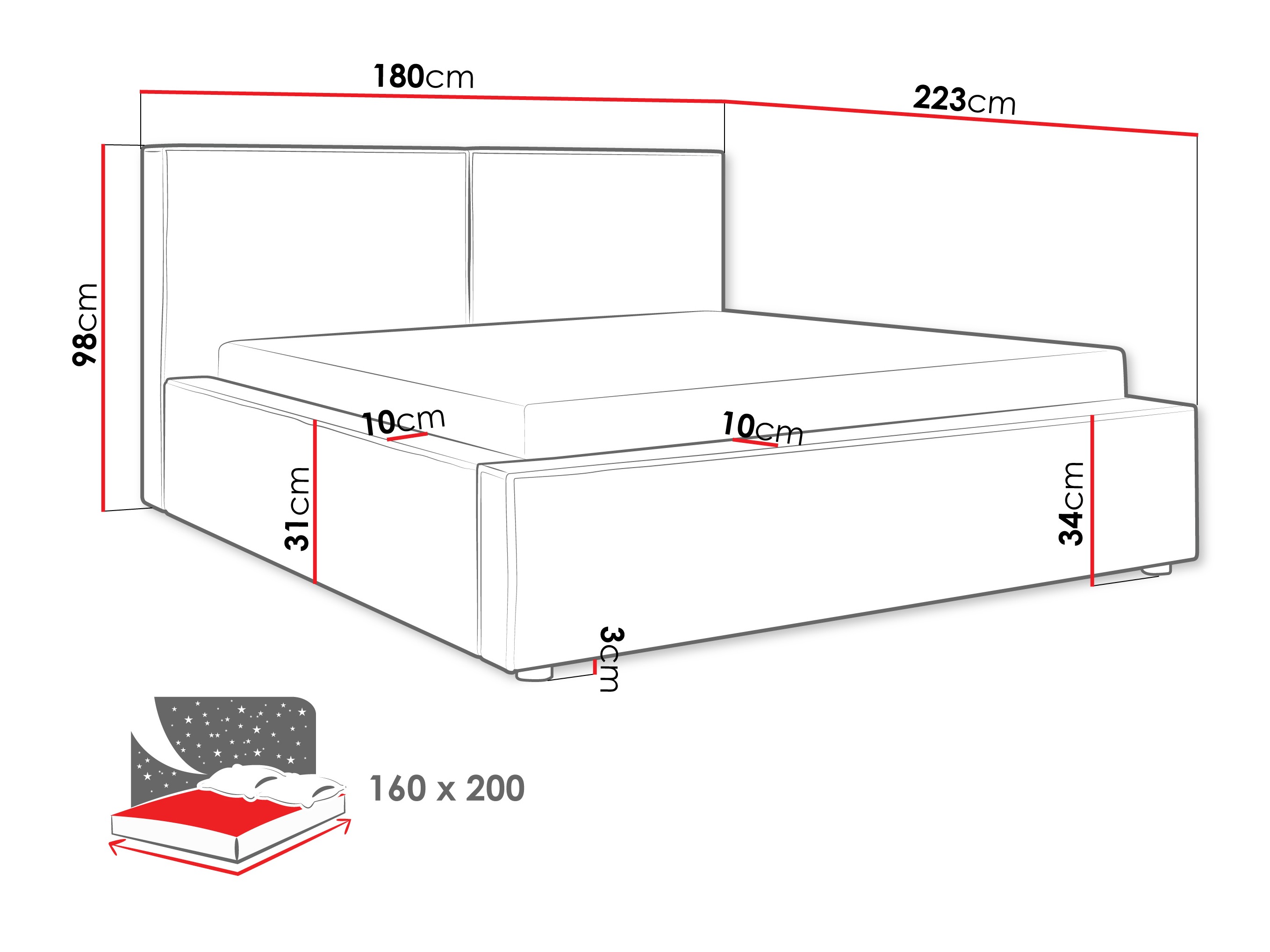 Gulta TrendyNest 117 (Coral 45)