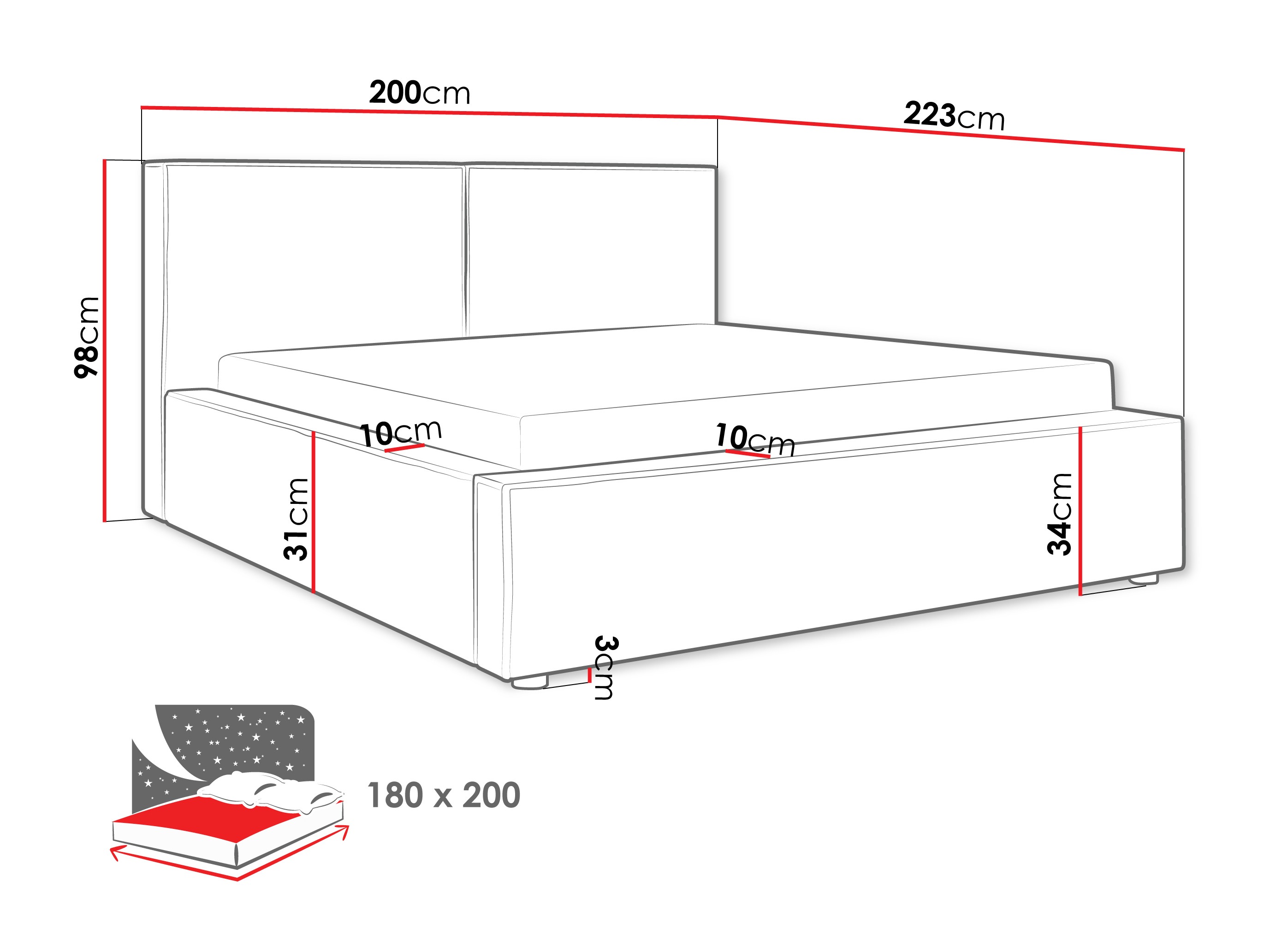 Gulta TrendyNest 117 (Coral 50)