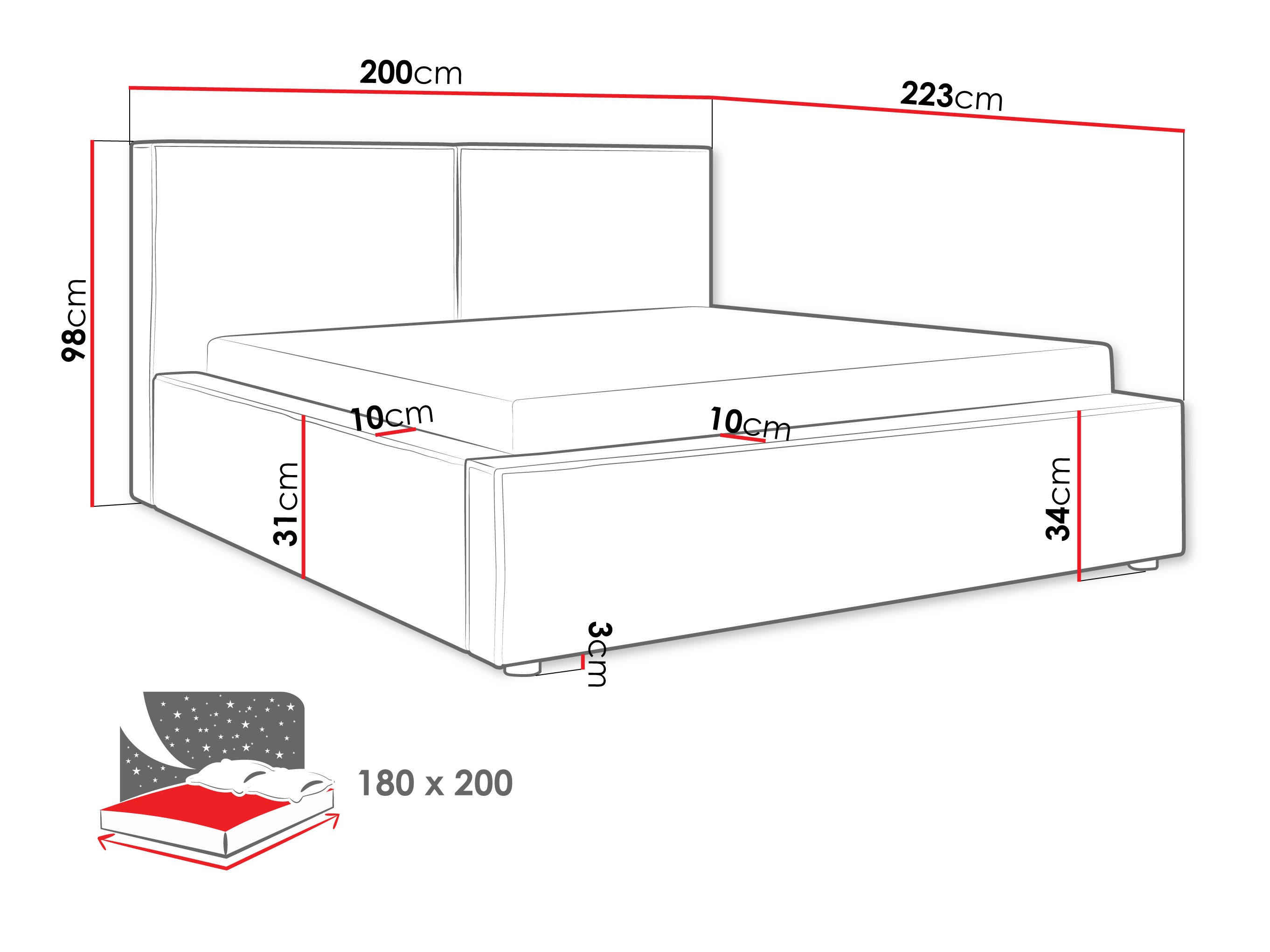 Gulta TrendyNest 117 (Coral 55)