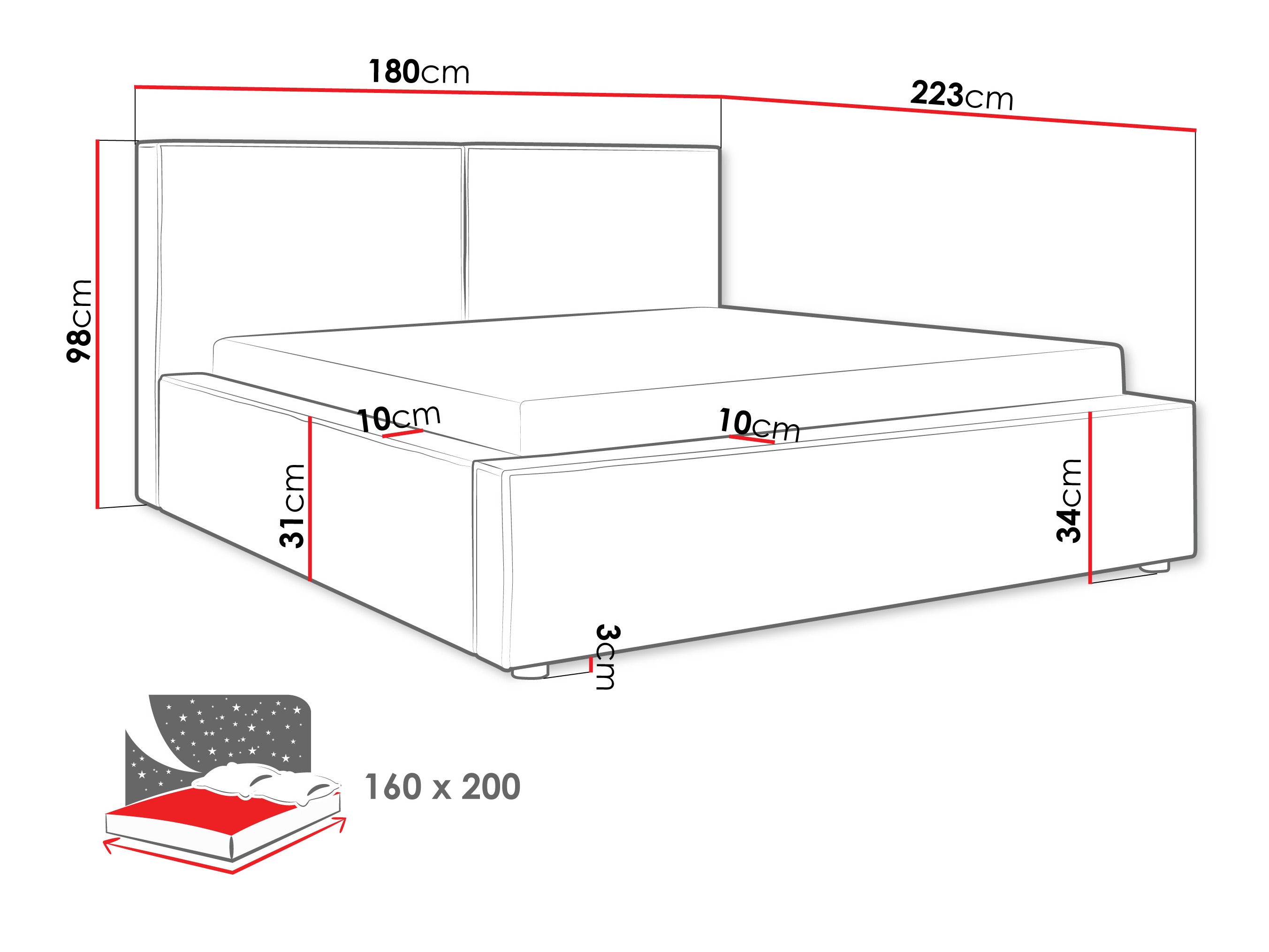 Gulta TrendyNest 117 (Coral 75)