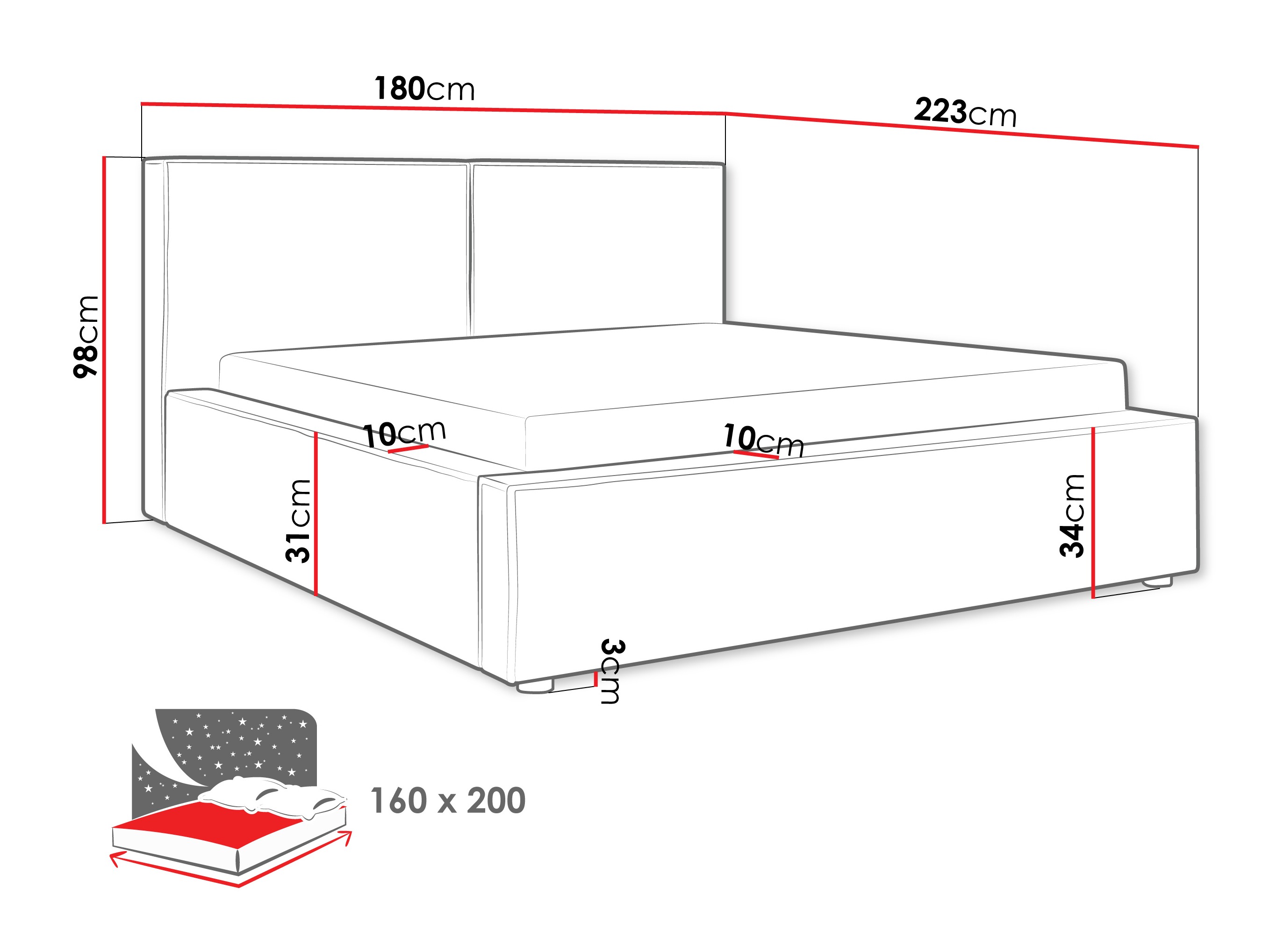 Gulta TrendyNest 117 (Coral 80)