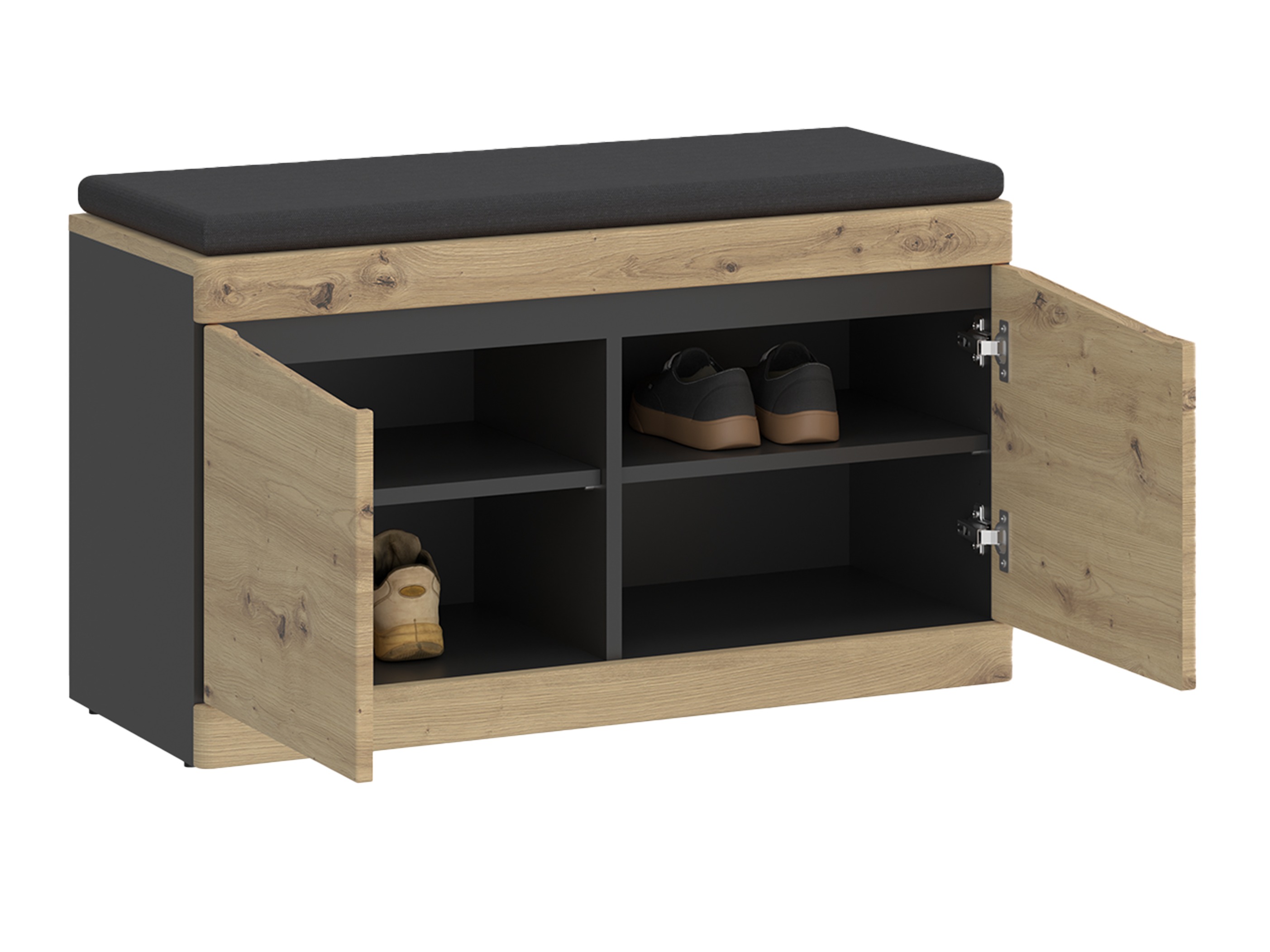 Priekšnama komplekts Venlori 119 (Artisan ozols + Antracīts)