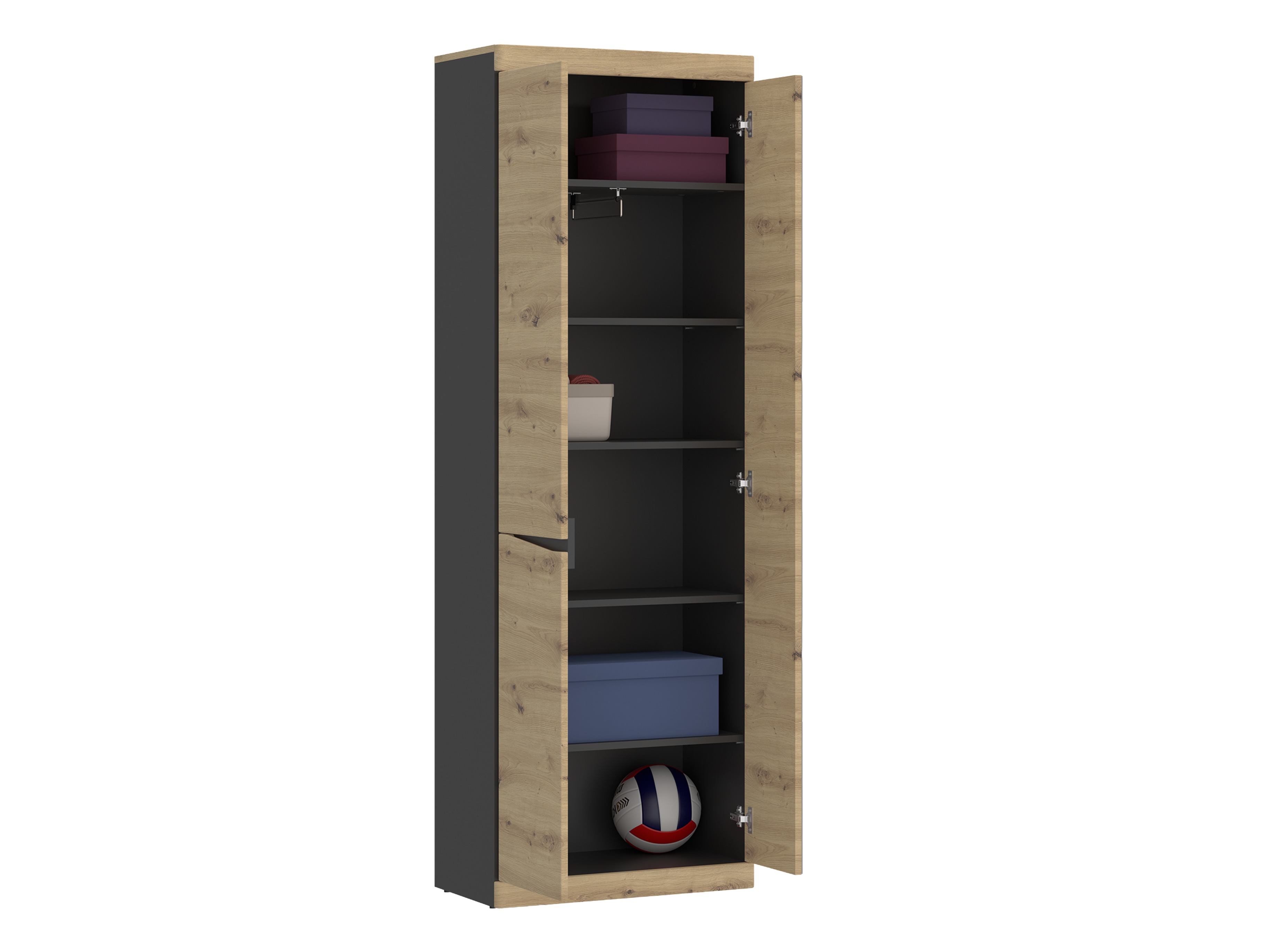 Priekšnama komplekts Venlori 119 (Artisan ozols + Antracīts)