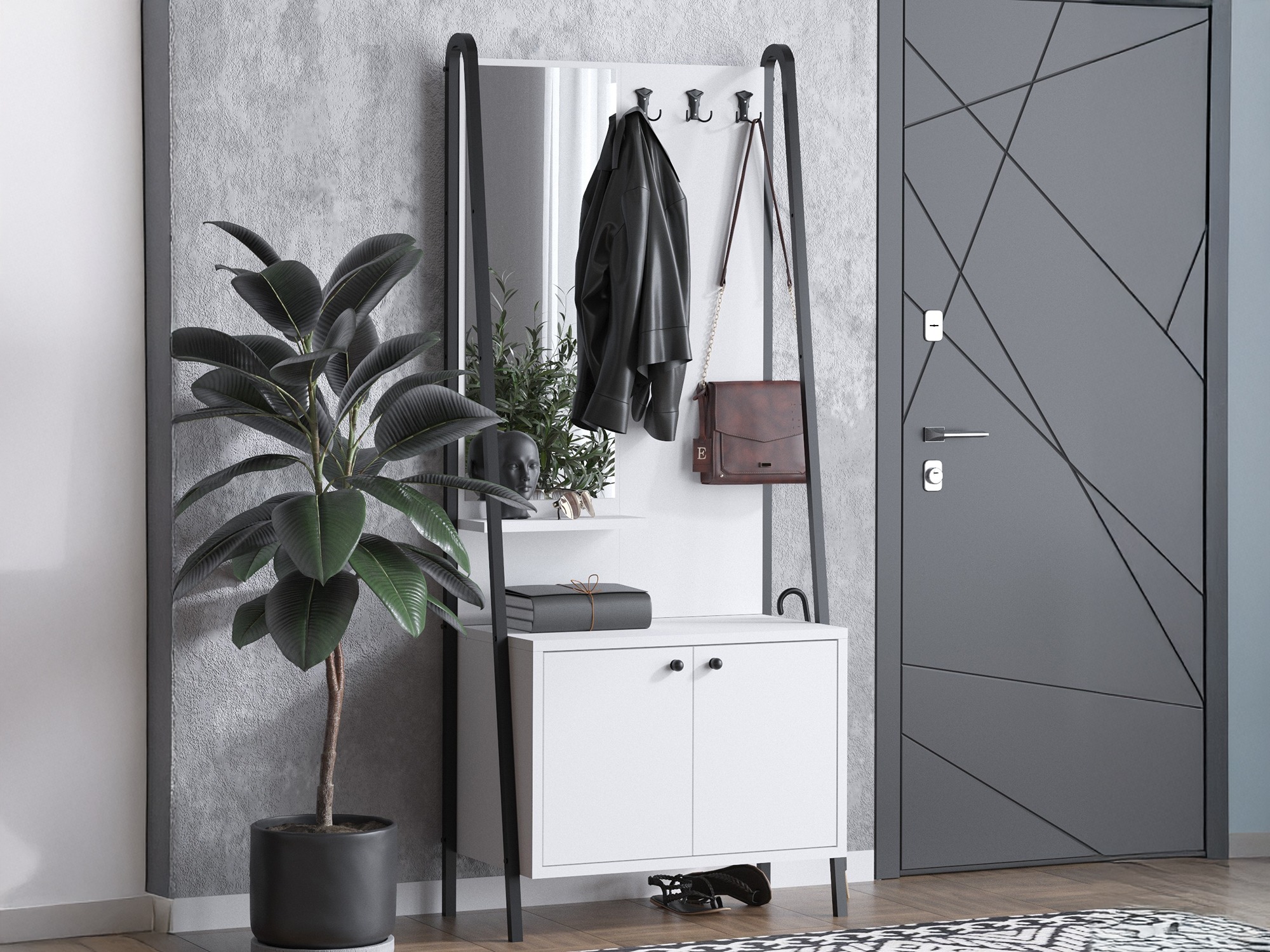 Priekšnama komplekts Vestesu 143 (Balts)