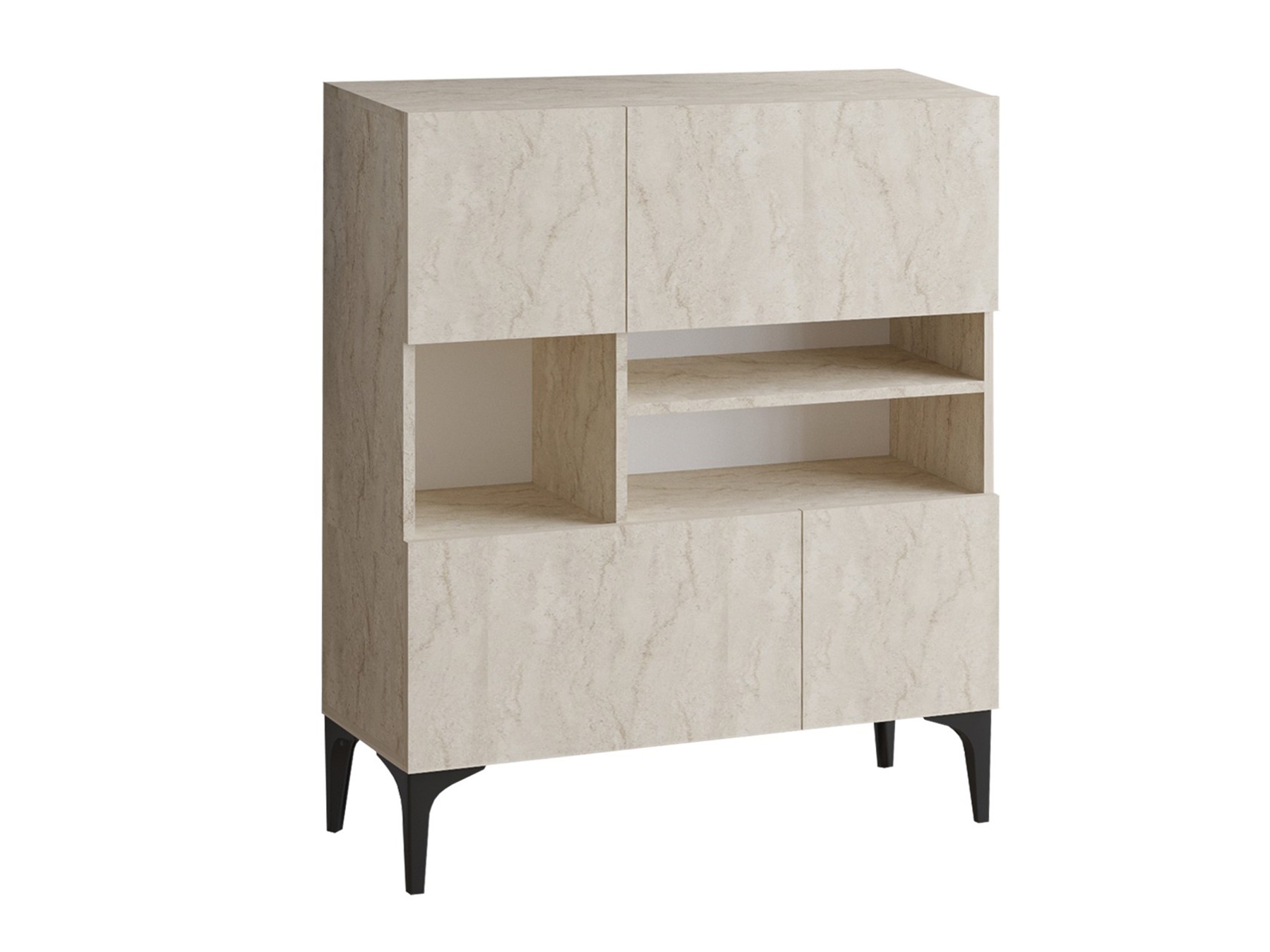 Skapis Vestesu 139 (Gaišs Travertine)