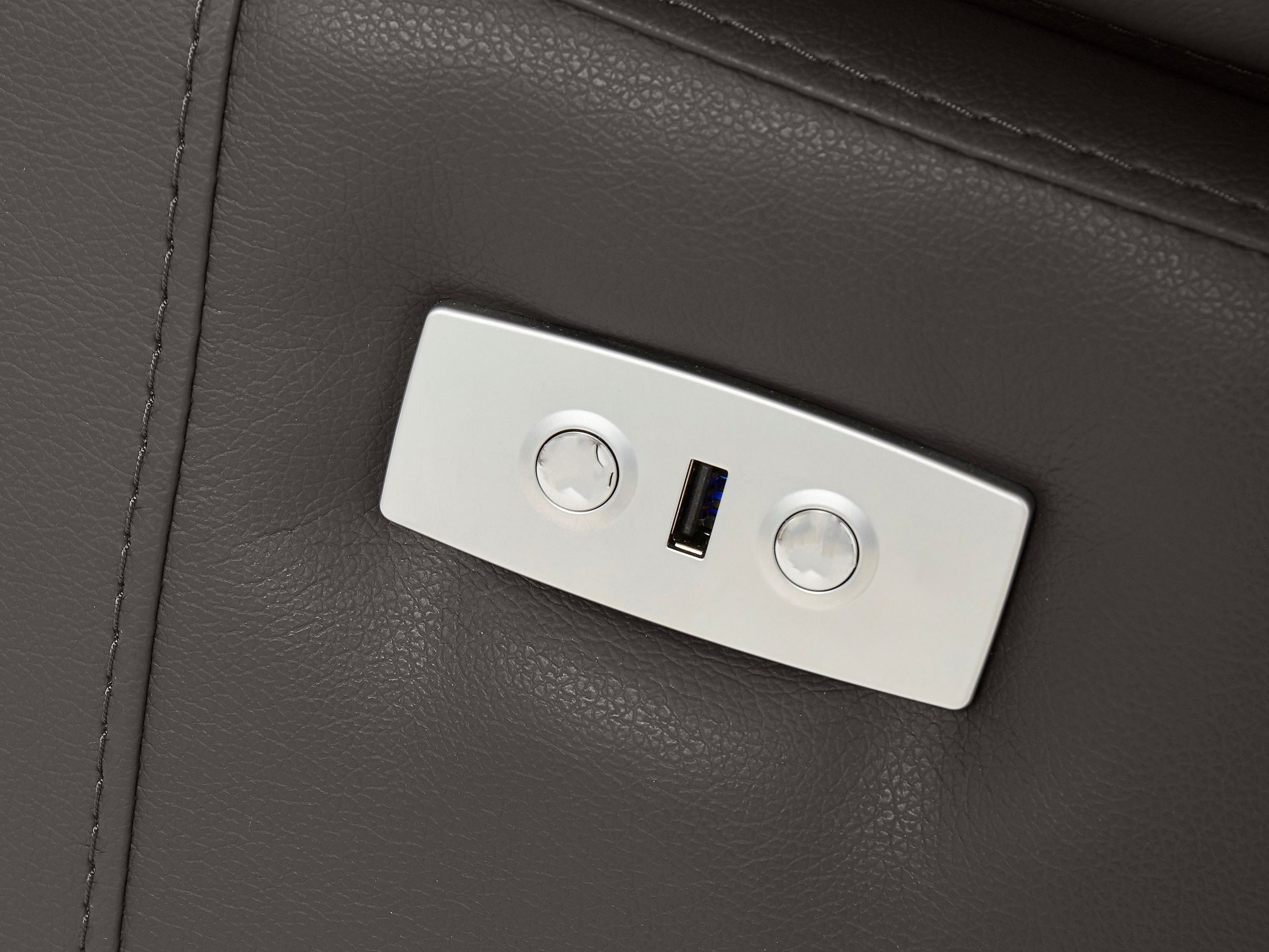 Stūra dīvāns reglaineris Denton 1492 (Brūns)