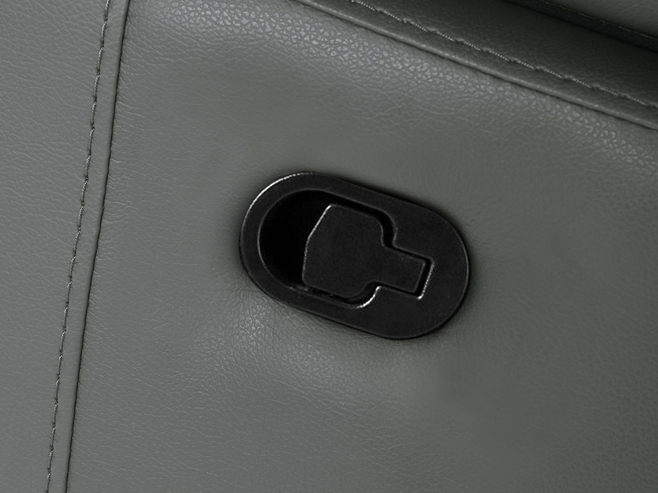 Stūra dīvāns reglaineris Denton 1493 (Pelēks)