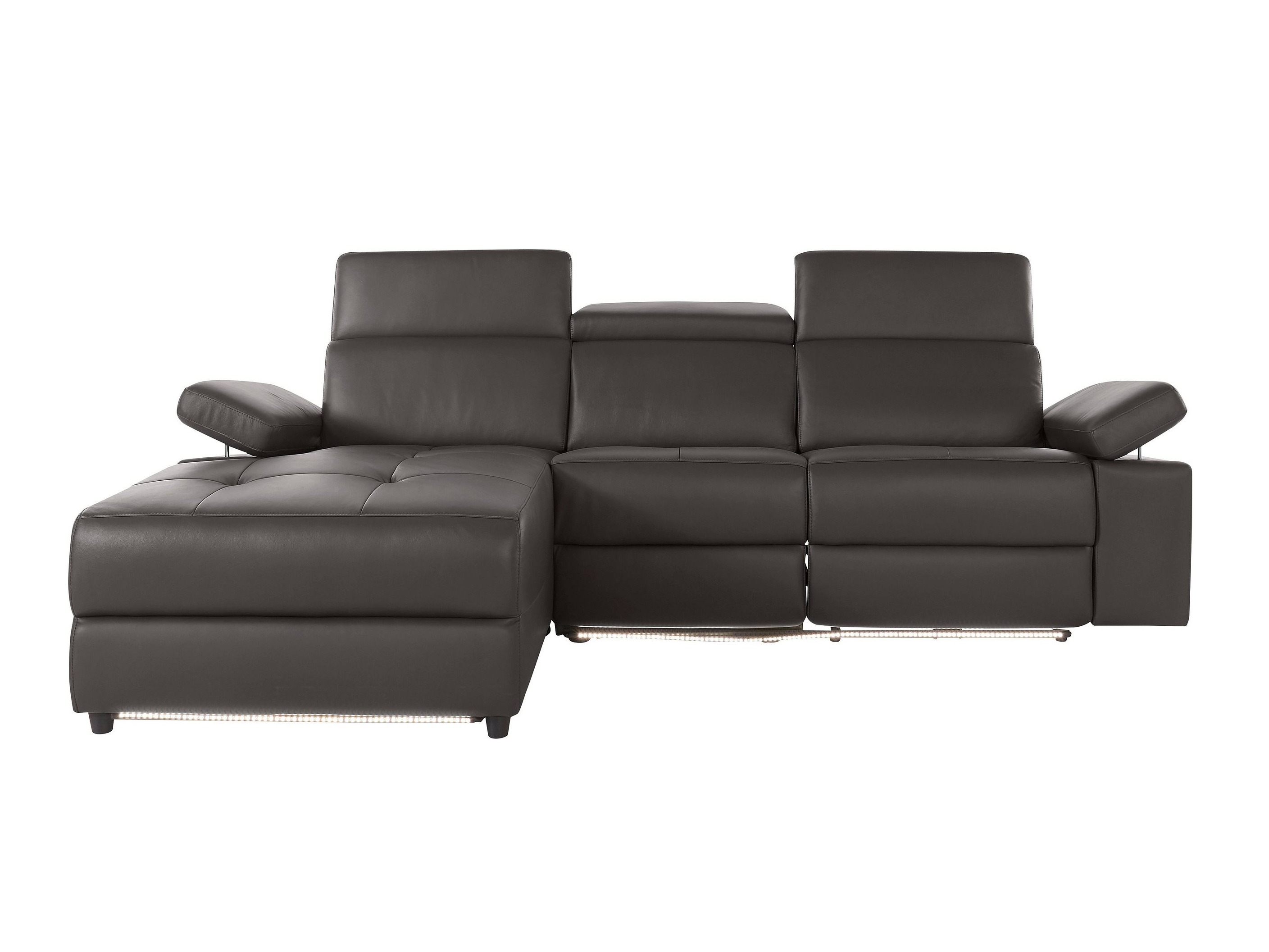 Угловой диван реклайнер Denton 1492 (Коричневый)