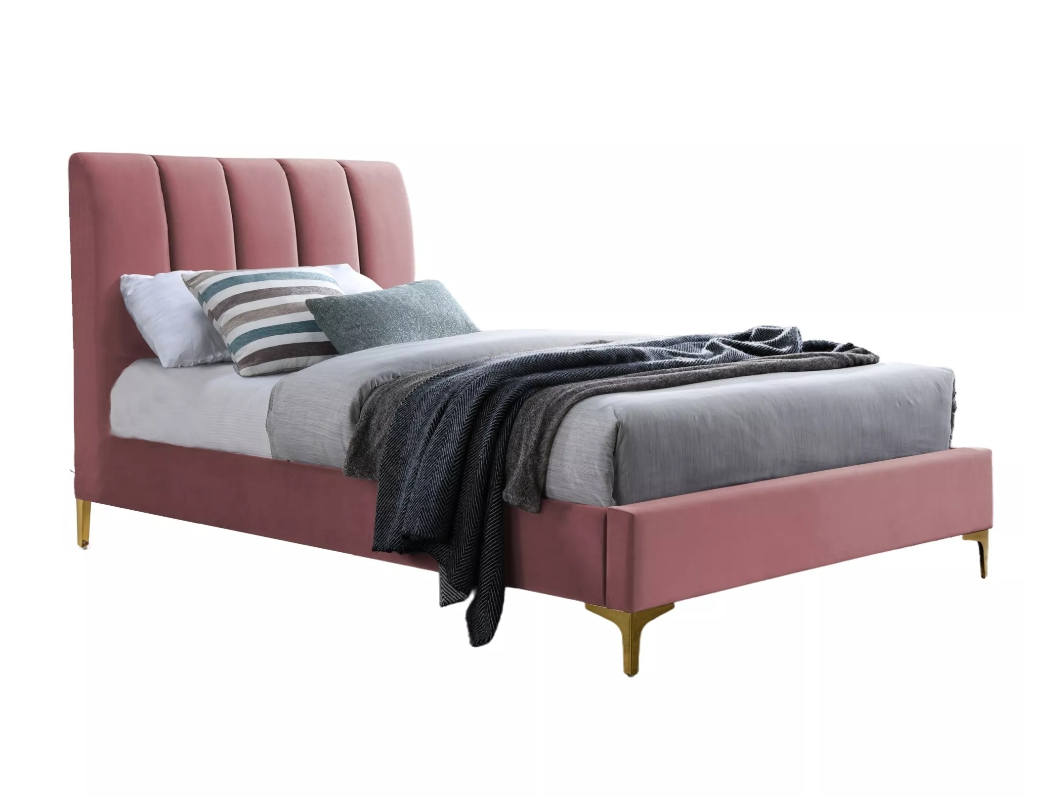 Кровать Detroit 808 (Розовый)