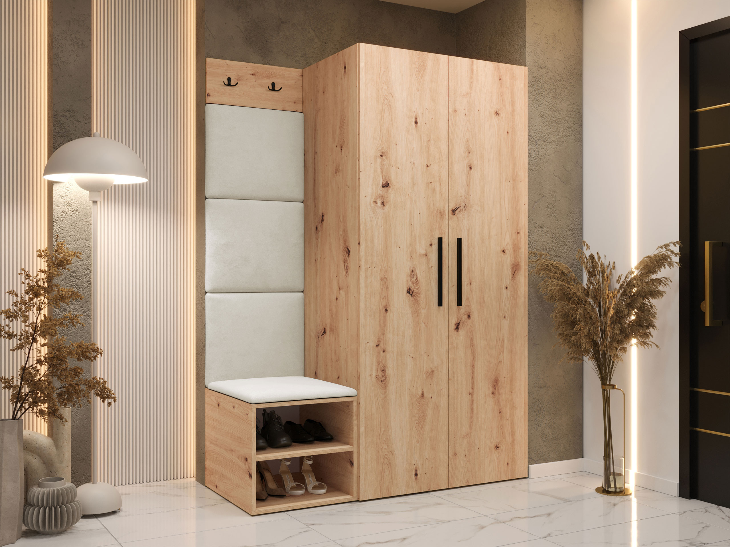 Priekšnama komplekts Hartford 523 (Artisan ozols)