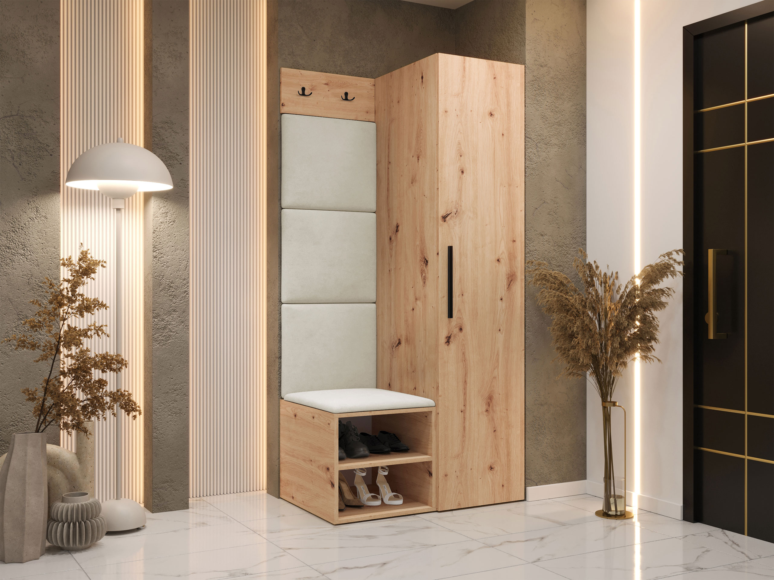 Priekšnama komplekts Hartford 524 (Artisan ozols)