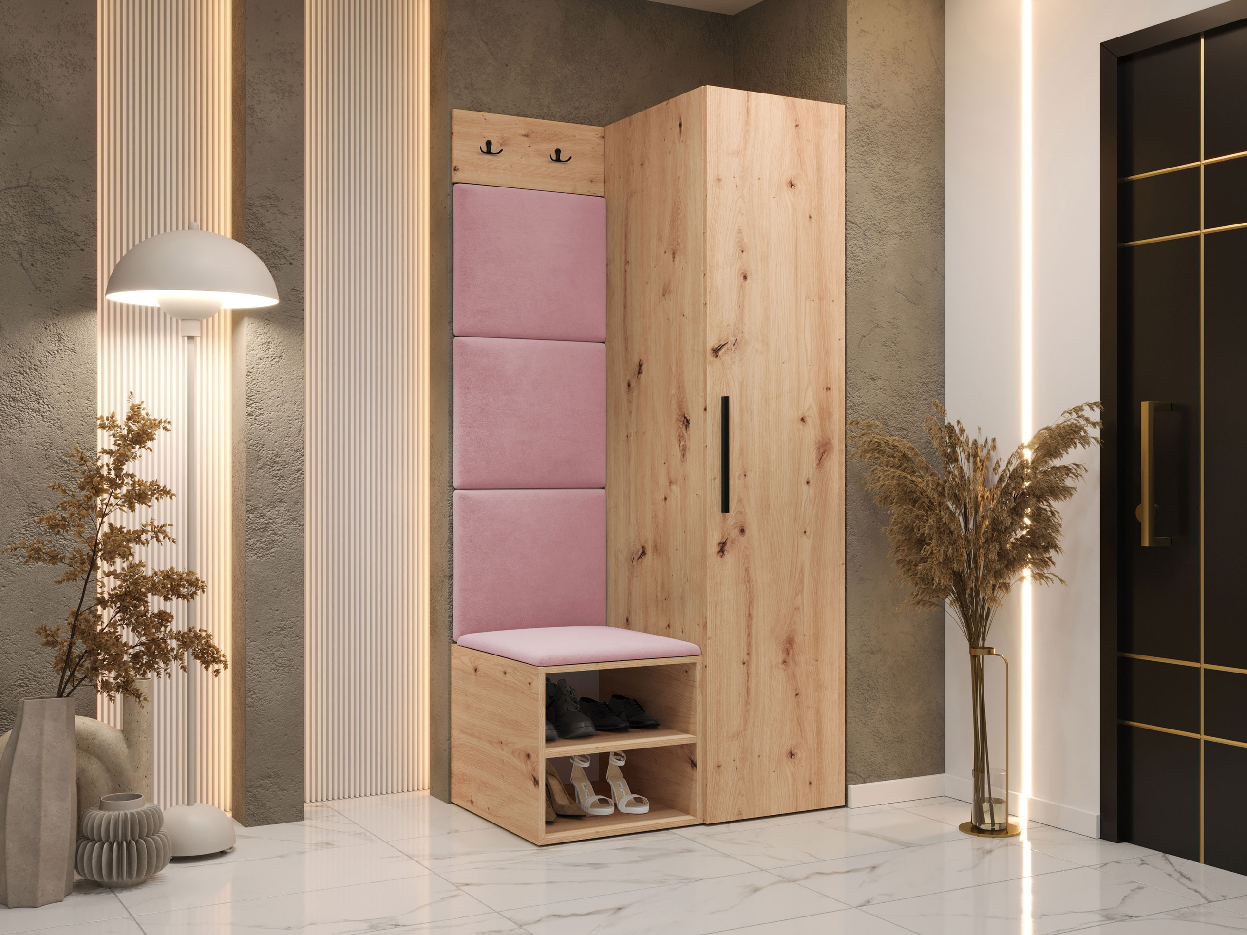 Priekšnama komplekts Hartford 524 (Artisan ozols)