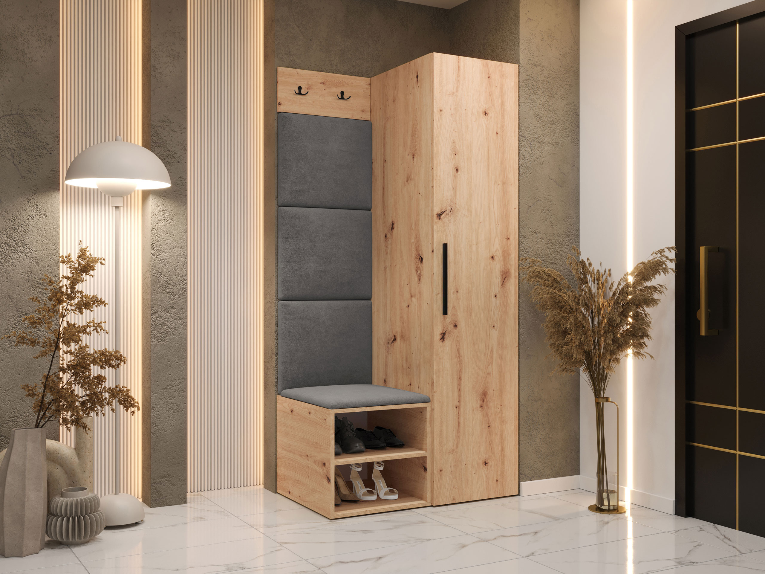 Priekšnama komplekts Hartford 524 (Artisan ozols)