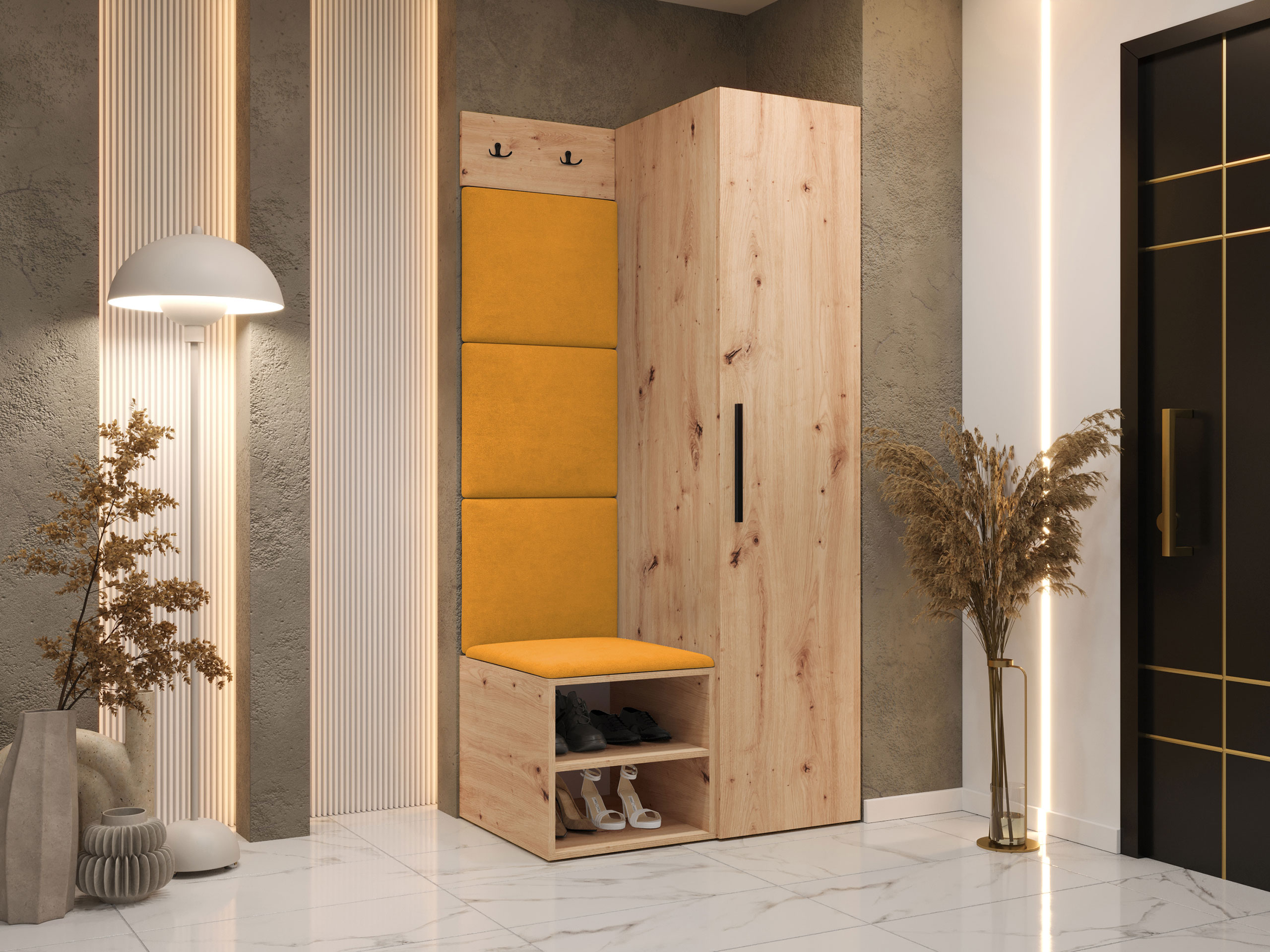 Priekšnama komplekts Hartford 524 (Artisan ozols)