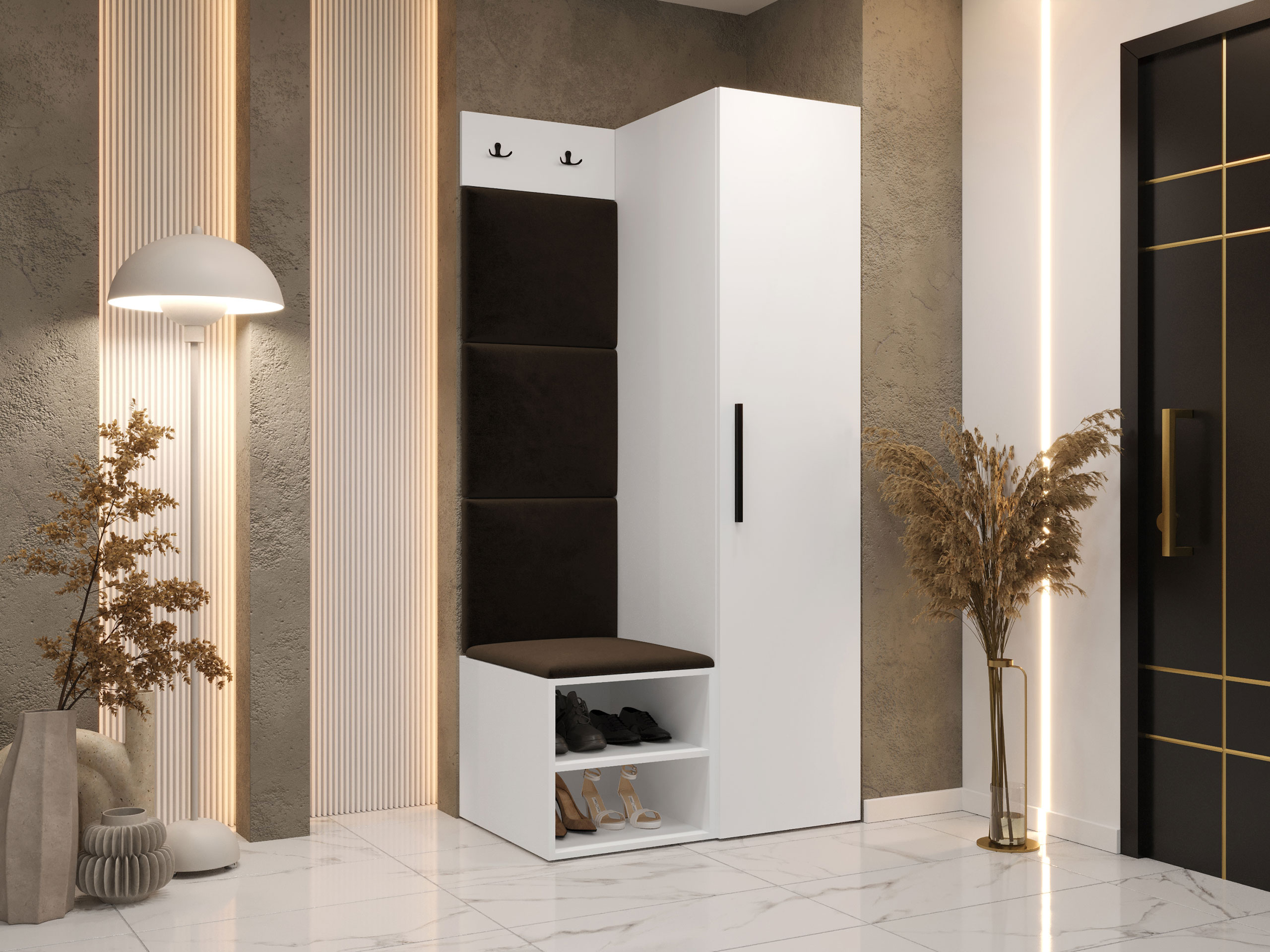 Priekšnama komplekts Hartford 524 (Balts)