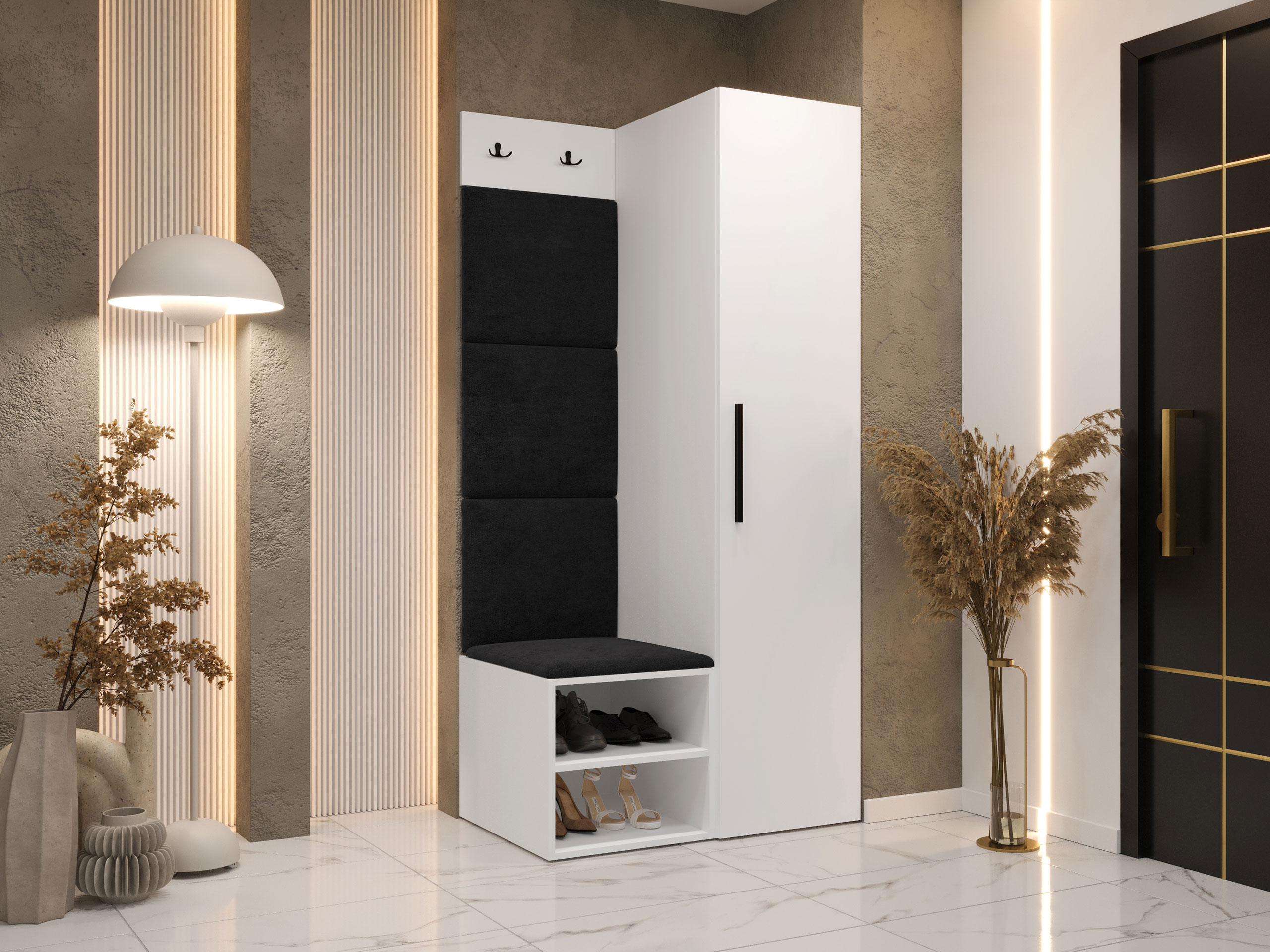 Priekšnama komplekts Hartford 524 (Balts)