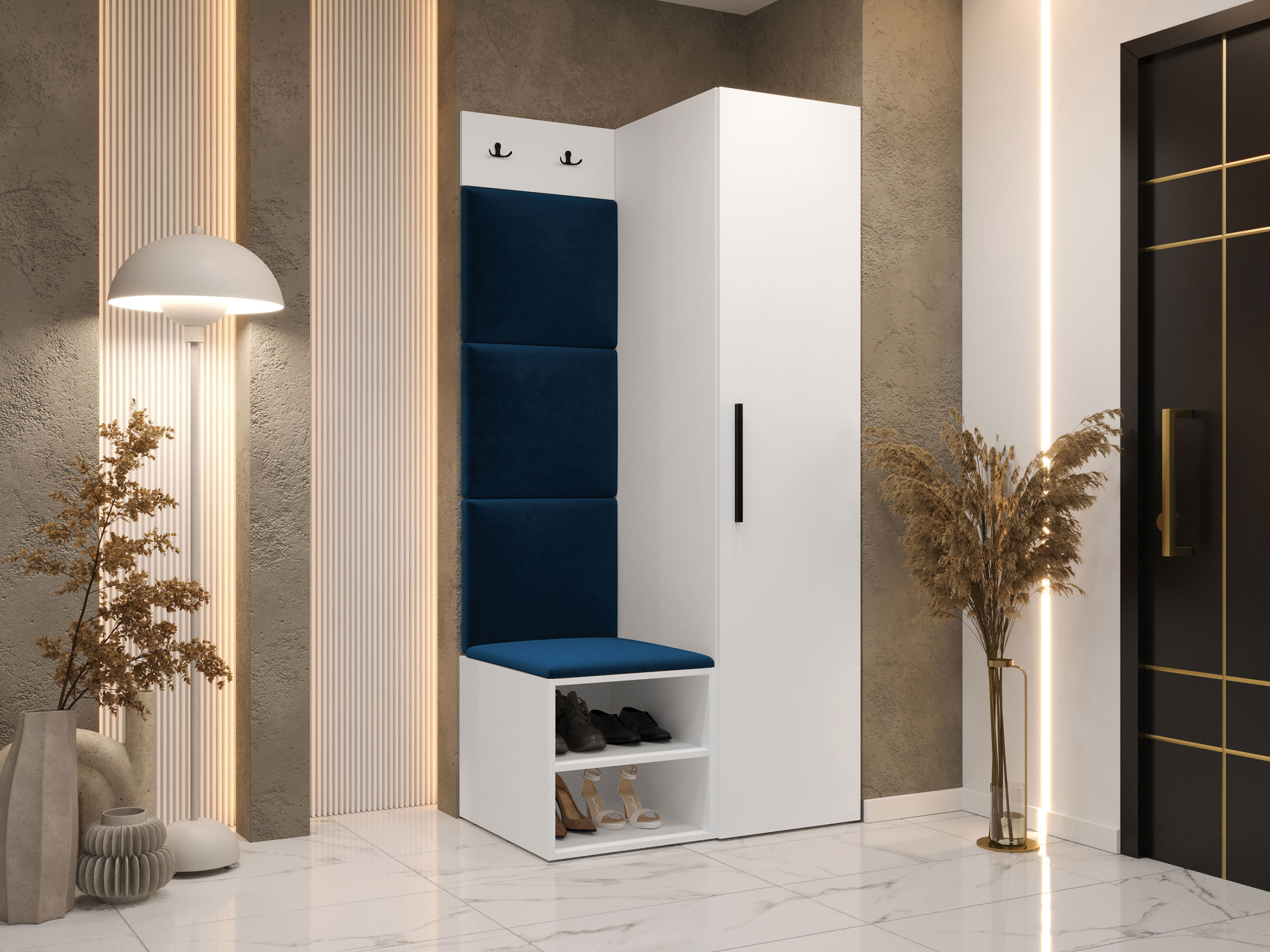 Priekšnama komplekts Hartford 524 (Balts)