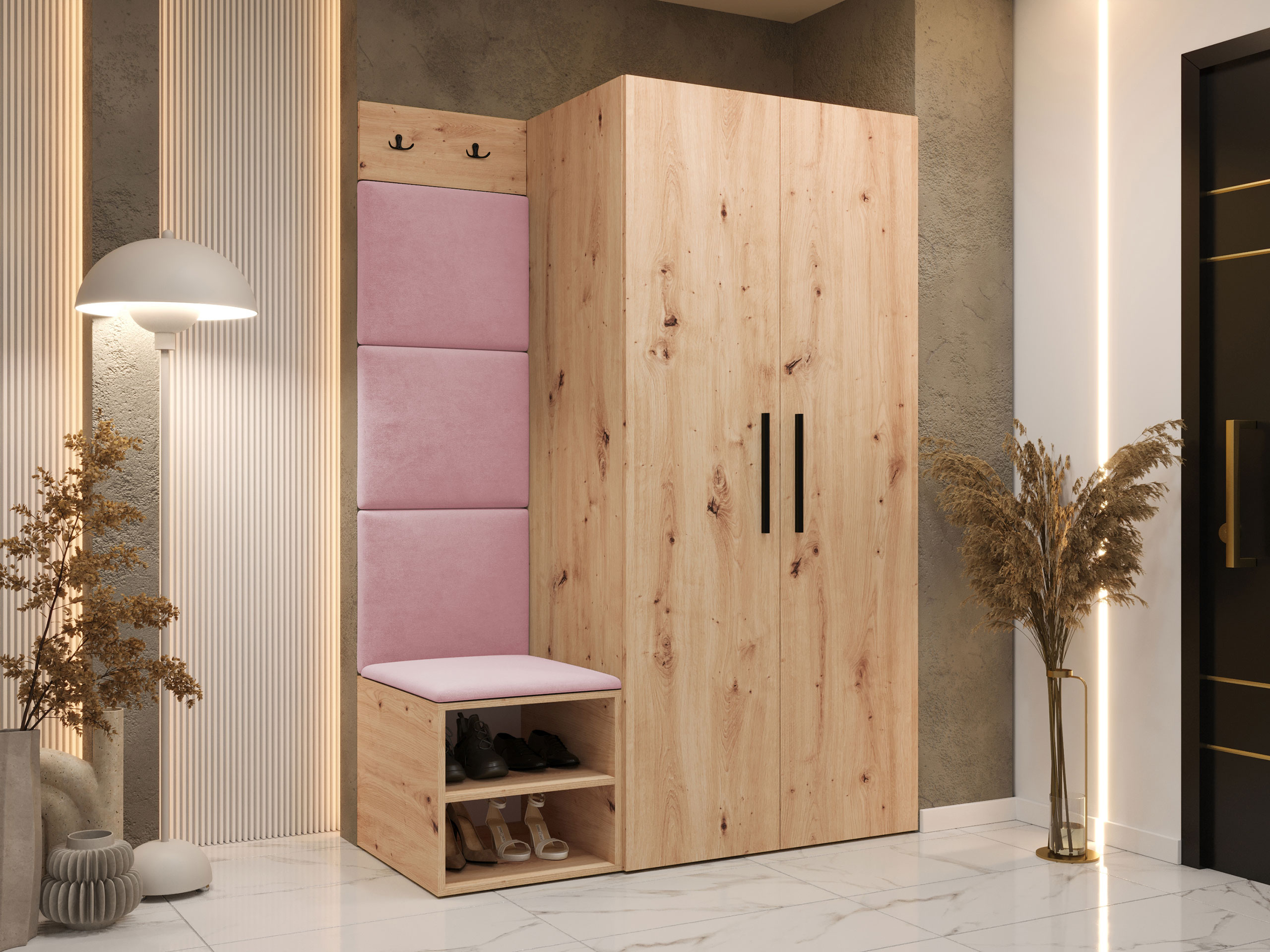 Прихожая Hartford 523 (Artisan дуб)