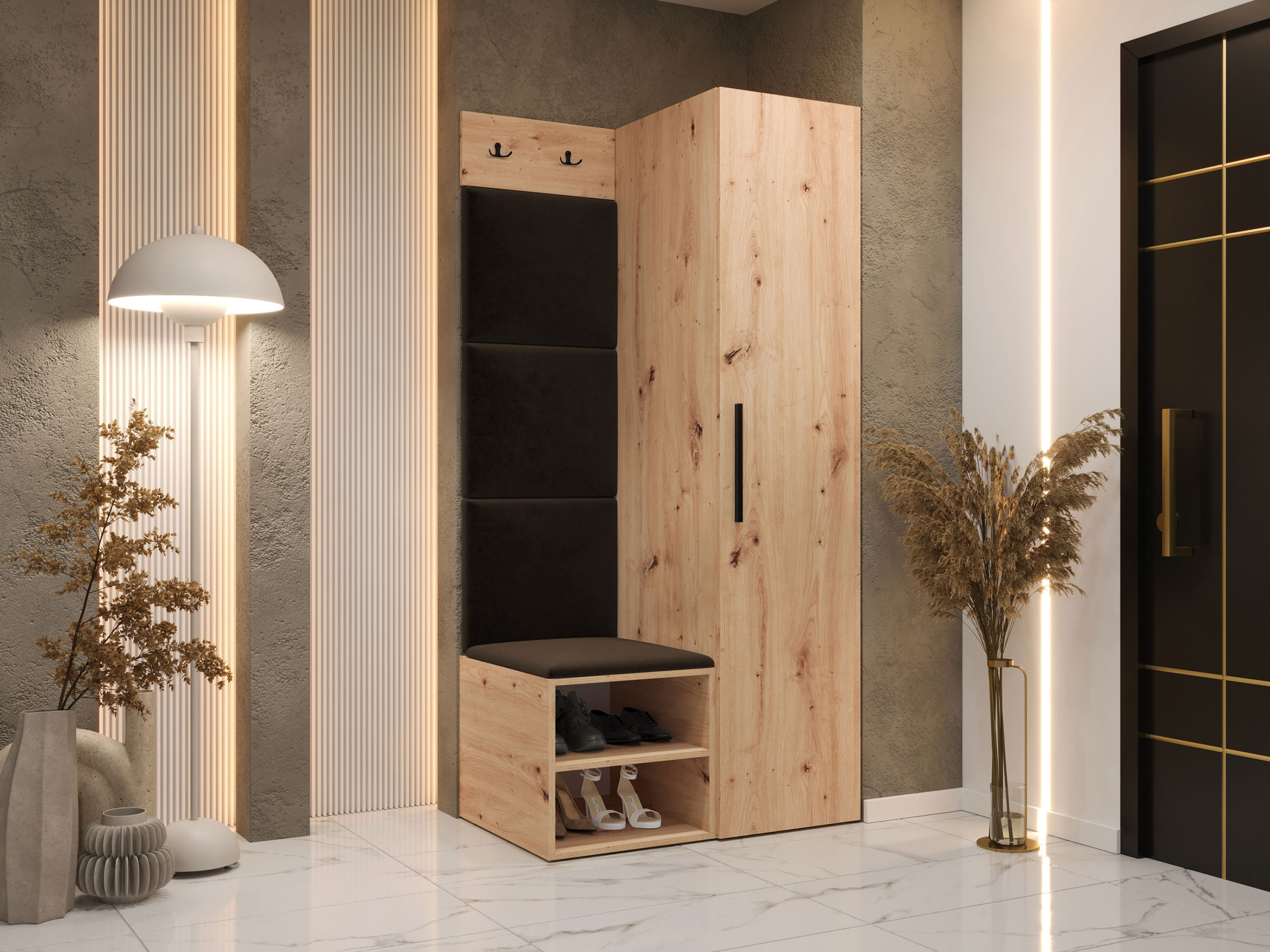 Прихожая Hartford 524 (Artisan дуб)