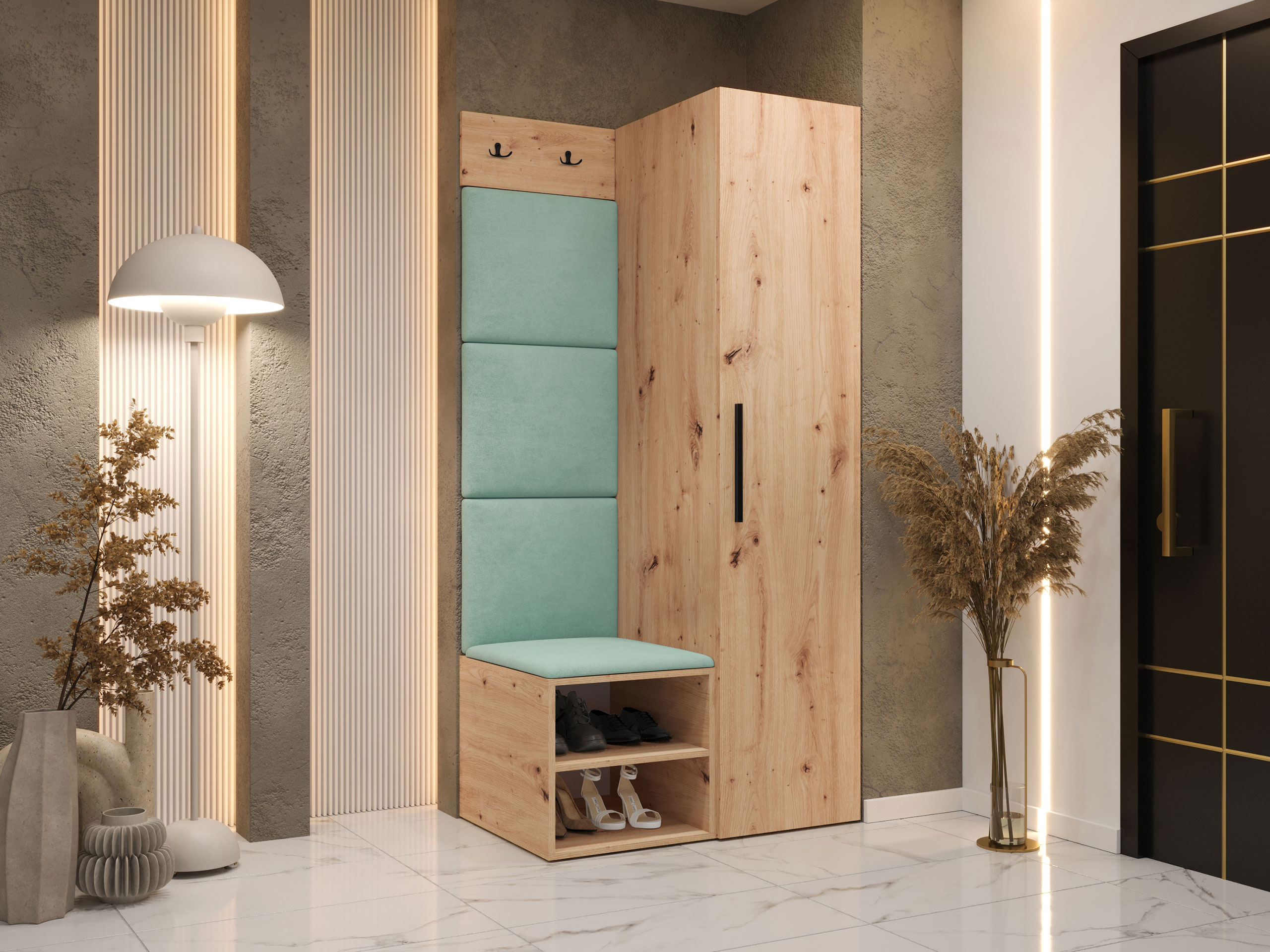 Прихожая Hartford 524 (Artisan дуб)