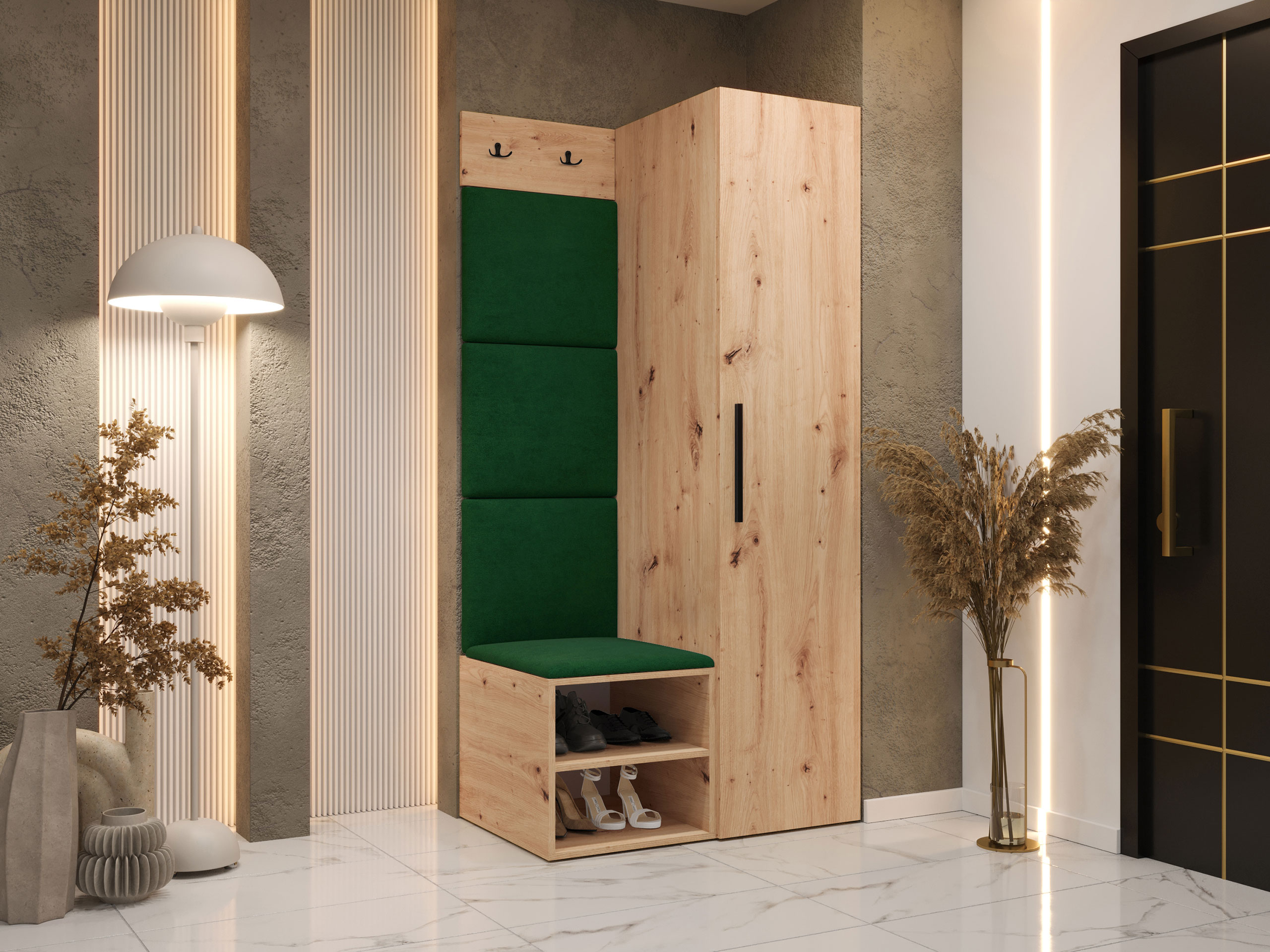 Прихожая Hartford 524 (Artisan дуб)