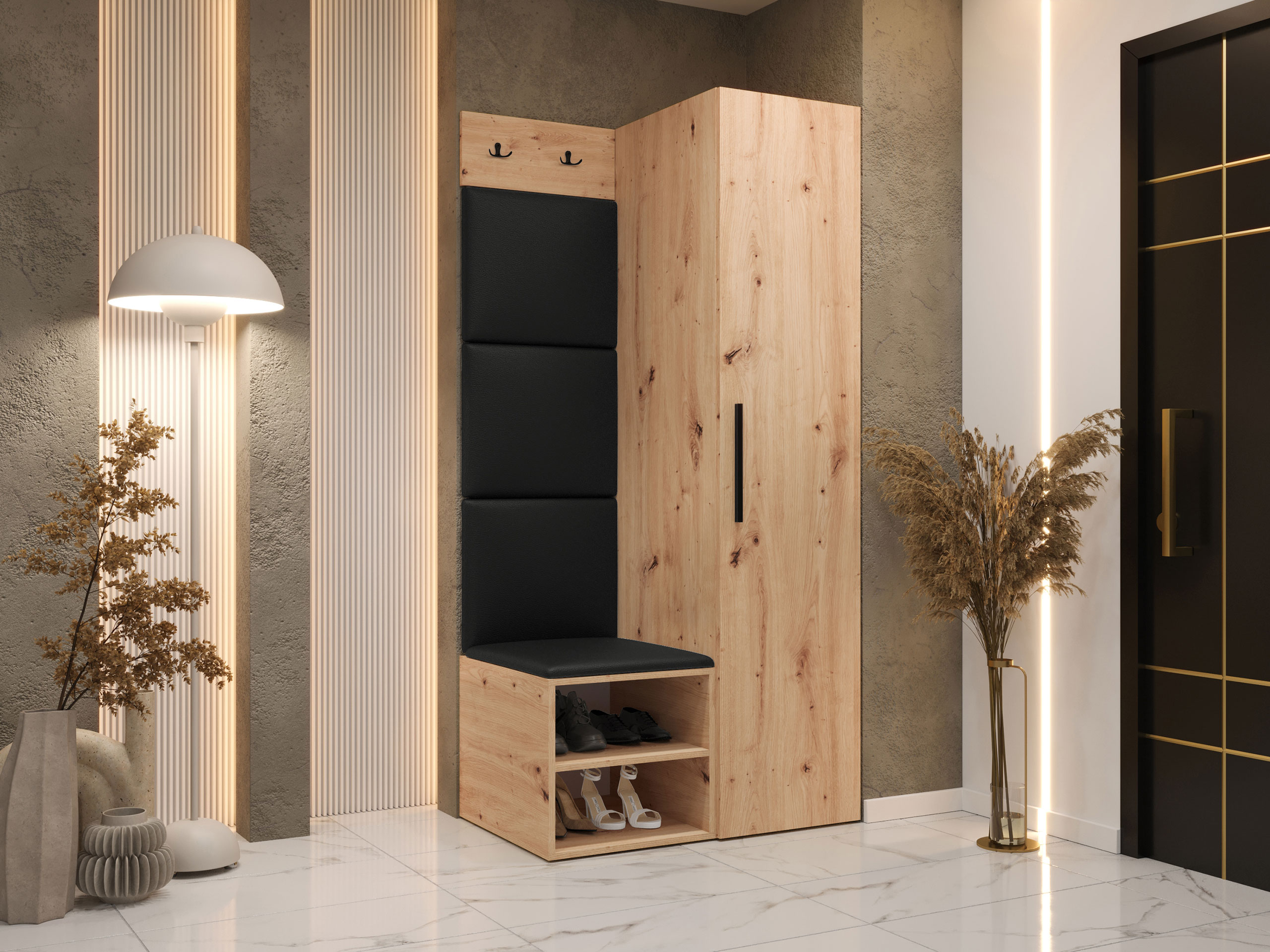 Прихожая Hartford 524 (Artisan дуб)