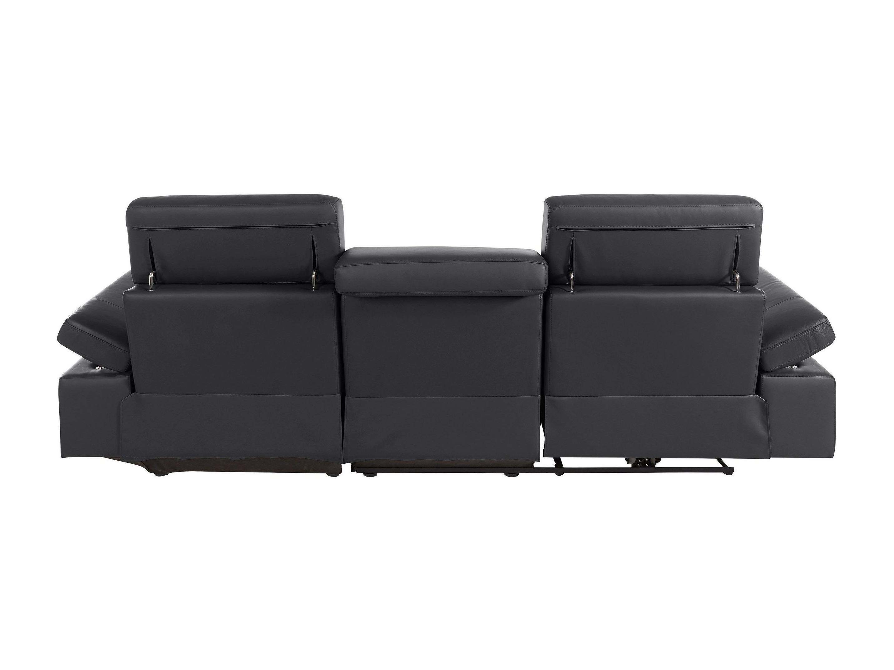 Stūra dīvāns reglaineris Denton 1493 (Melns)