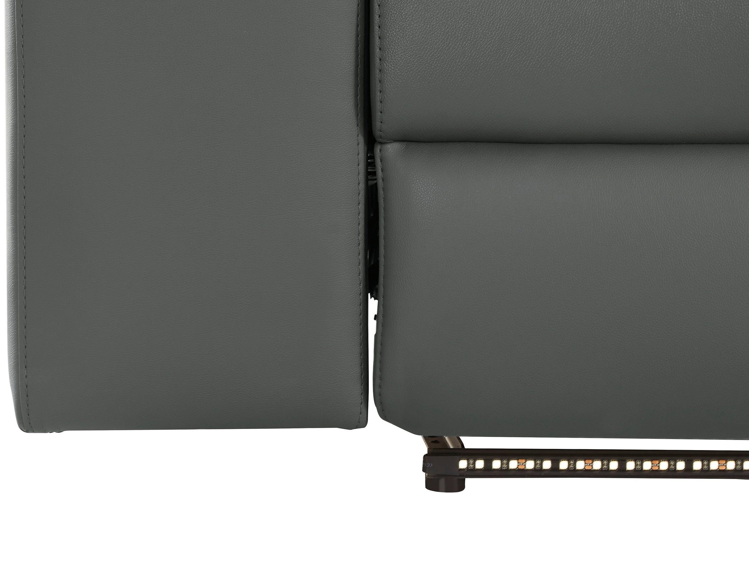 Угловой диван реклайнер Denton 1493 (Серый)