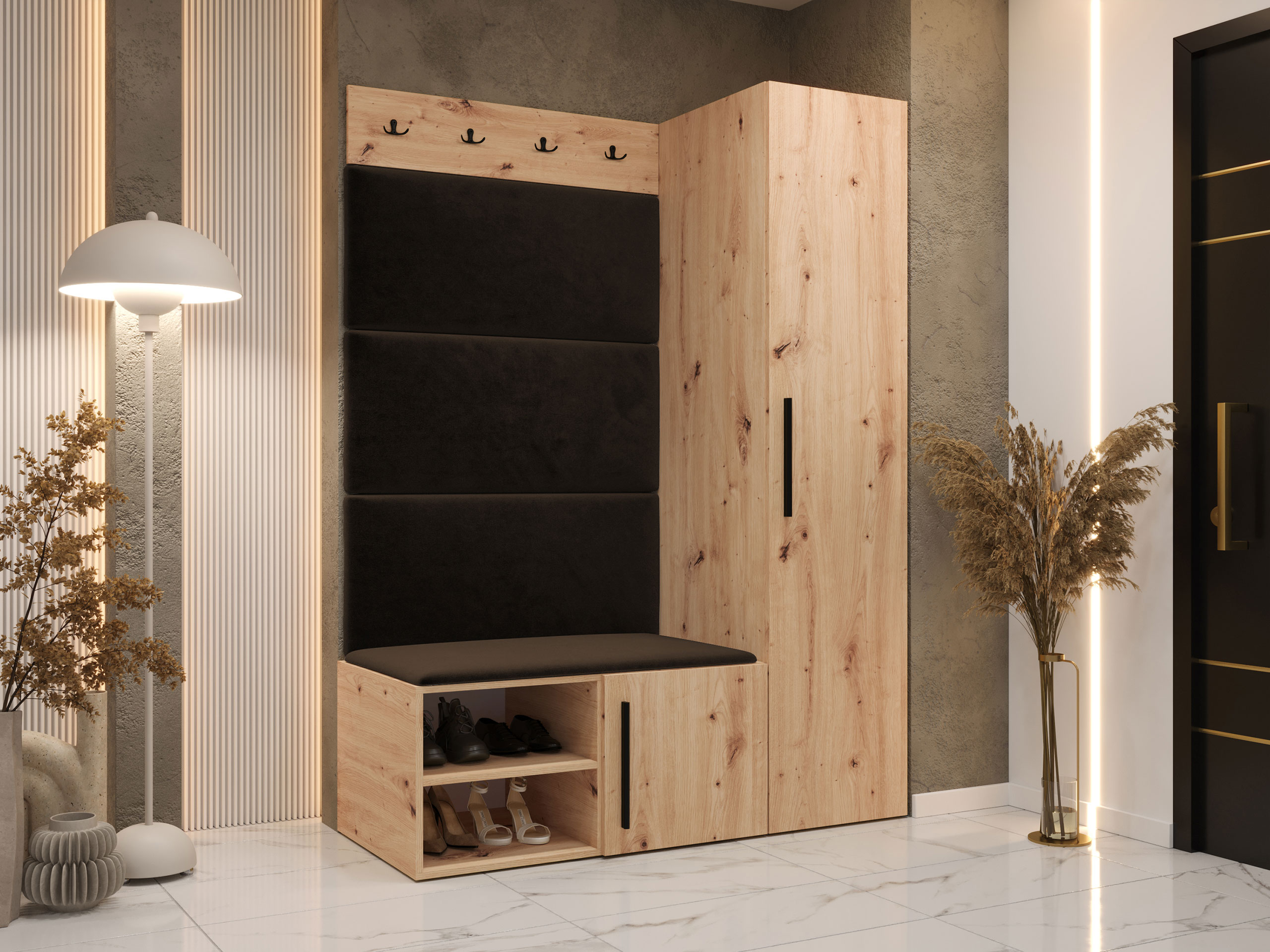 Priekšnama komplekts Hartford 525 (Artisan ozols)