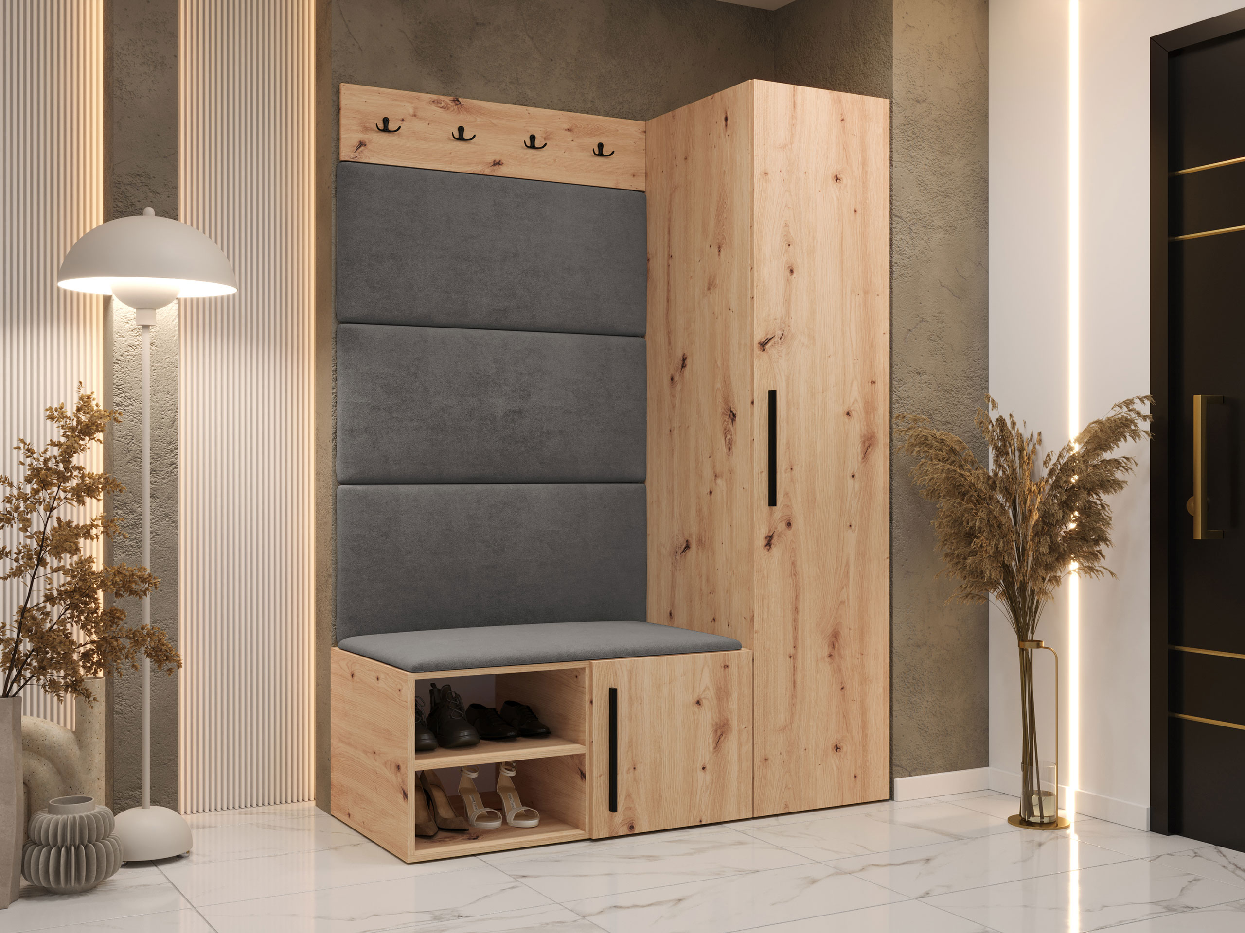 Priekšnama komplekts Hartford 525 (Artisan ozols)