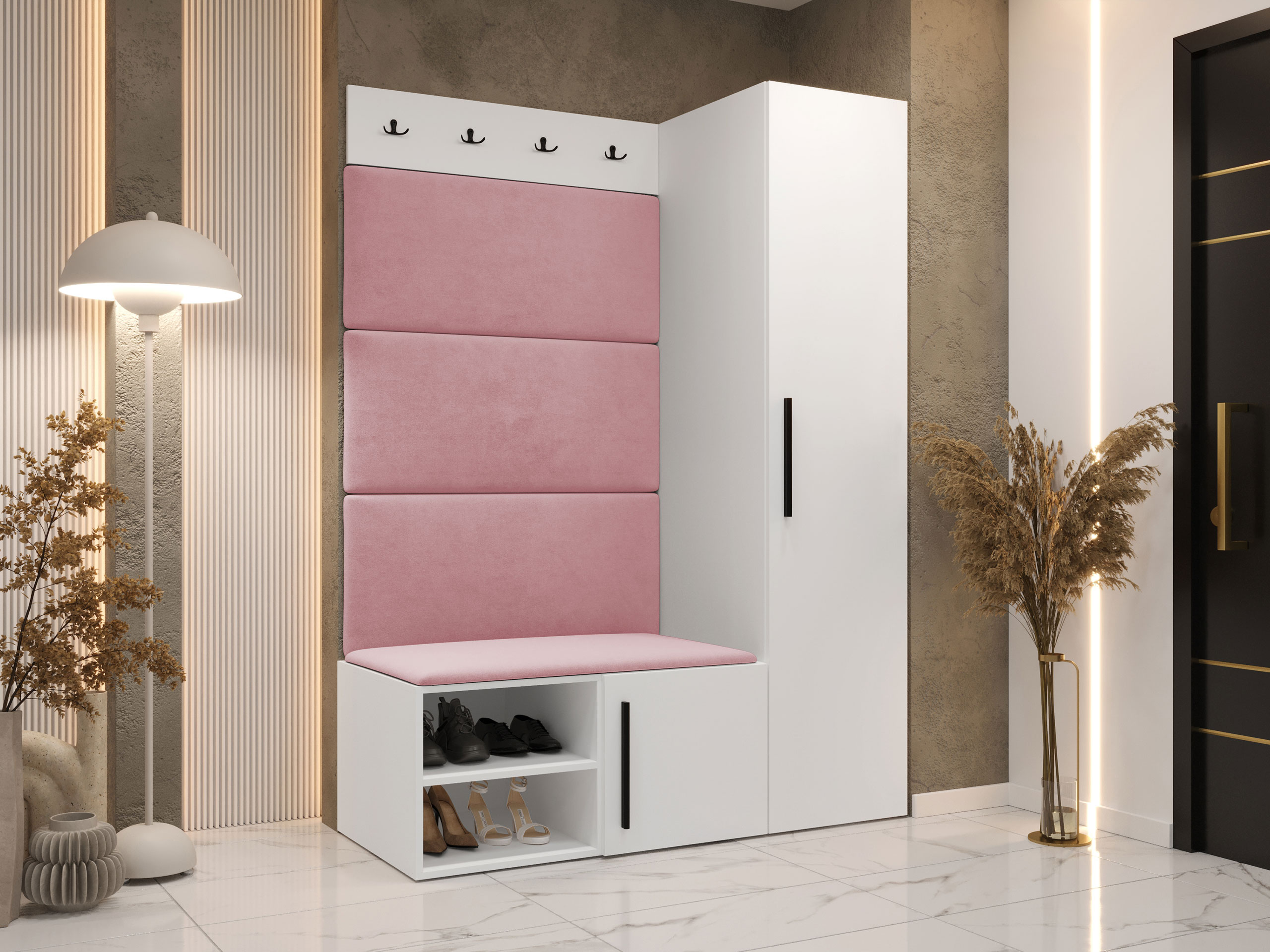 Priekšnama komplekts Hartford 525 (Balts)