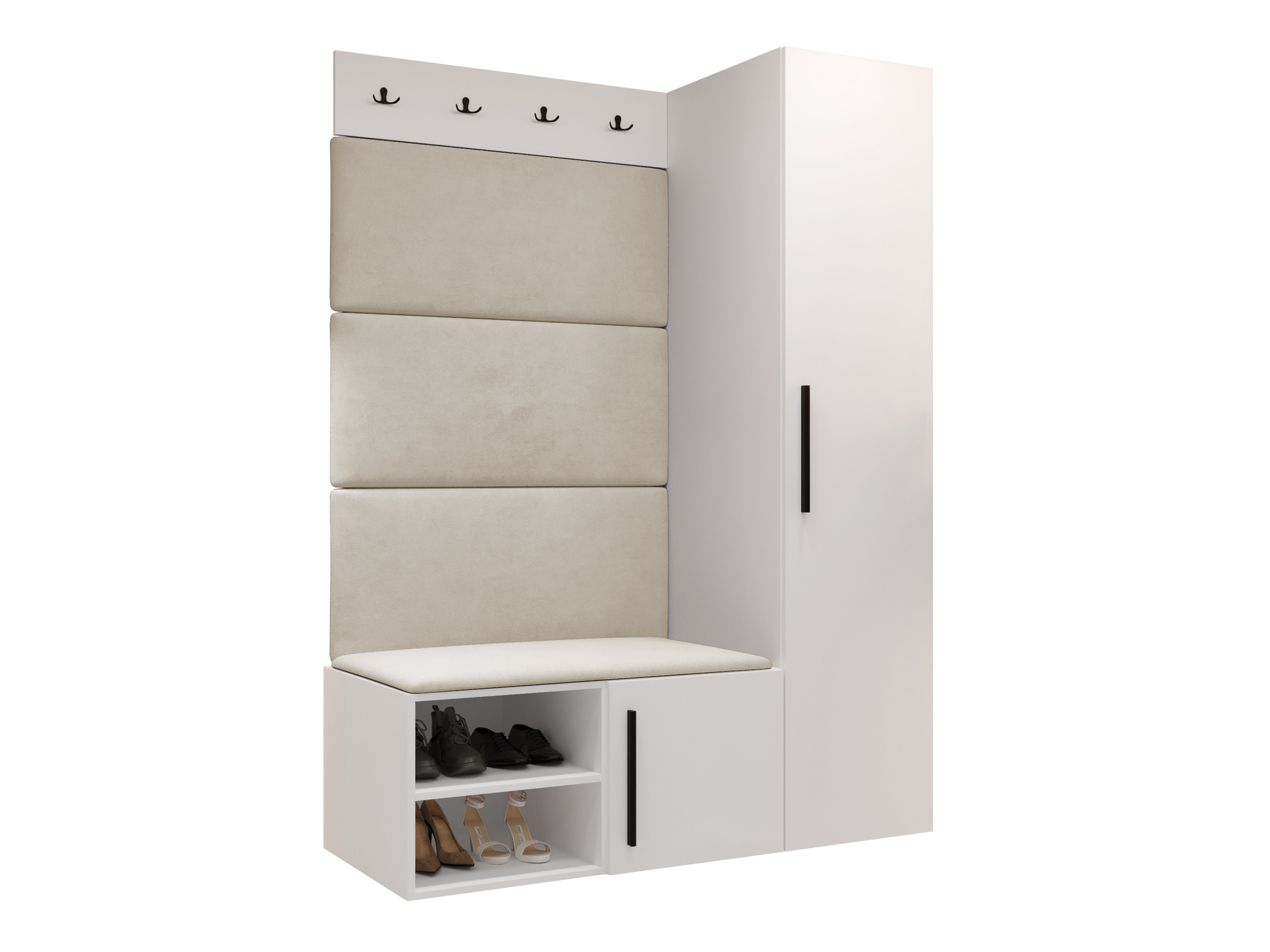 Priekšnama komplekts Hartford 525 (Balts)