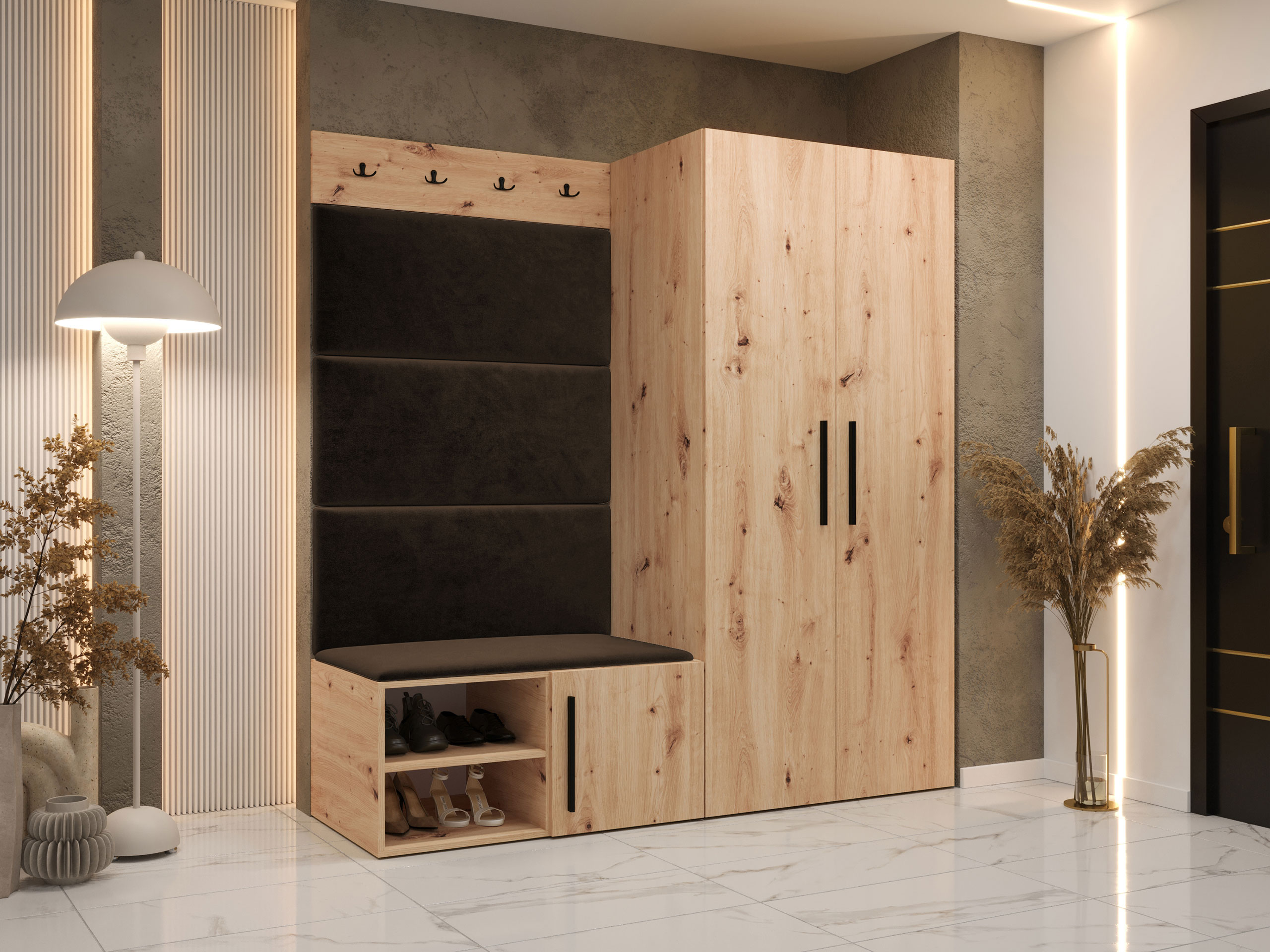 Priekšnama komplekts Hartford 526 (Artisan ozols)