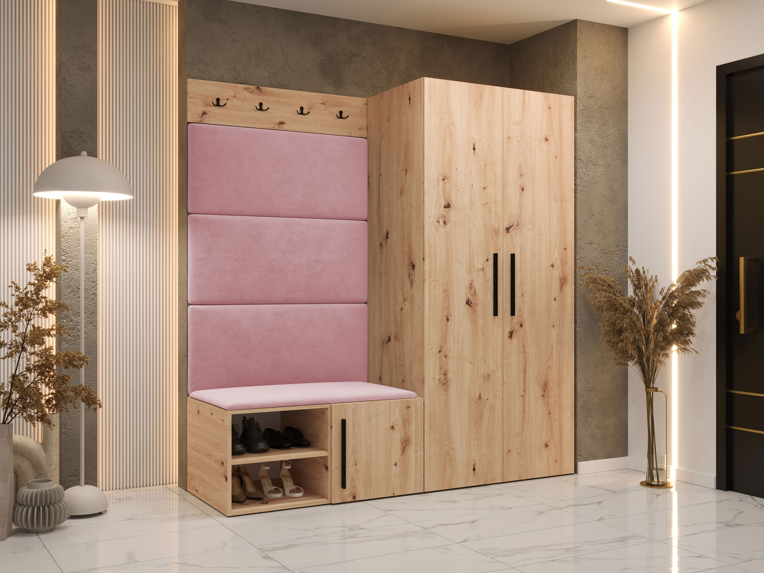 Priekšnama komplekts Hartford 526 (Artisan ozols)