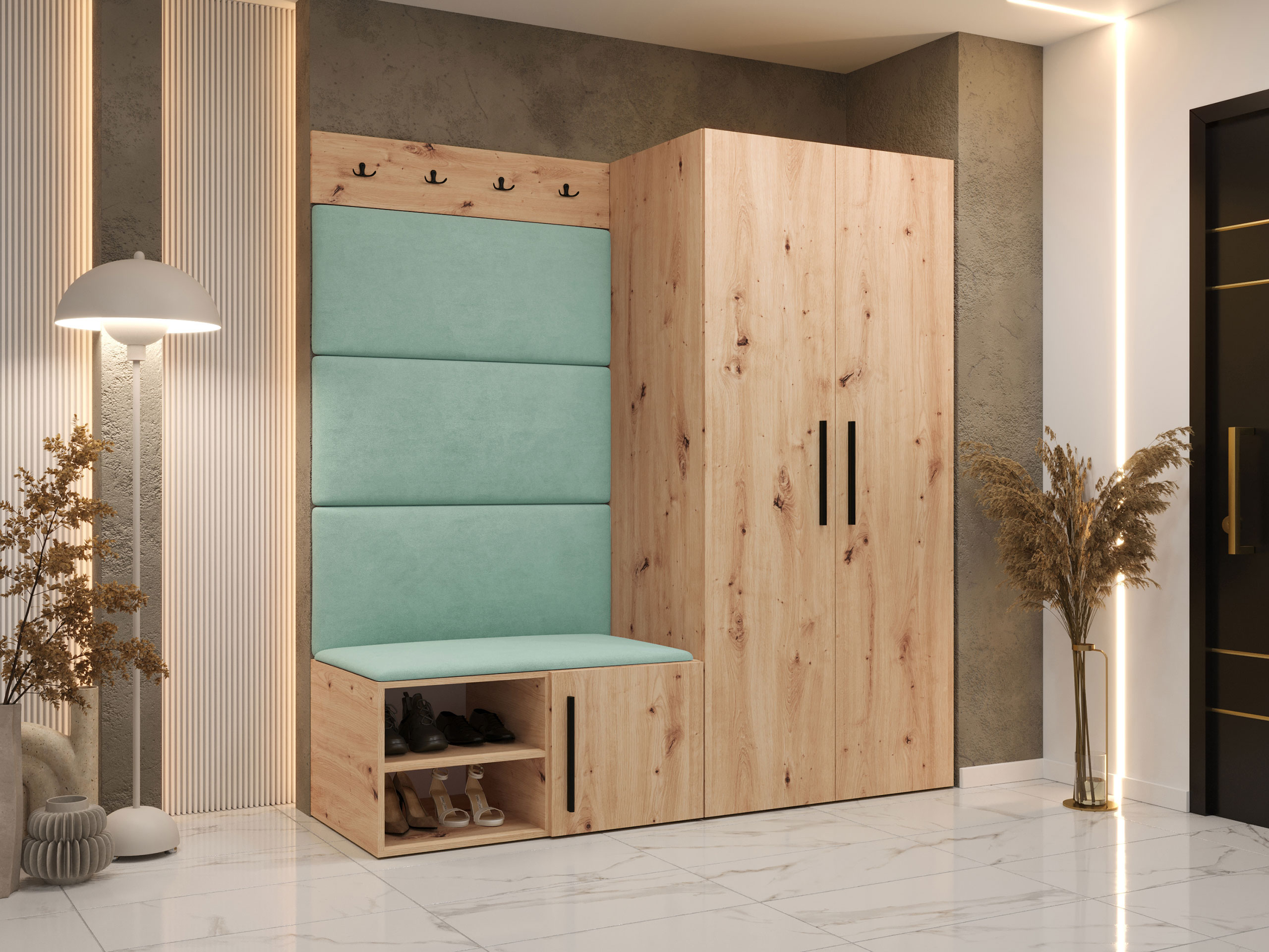 Priekšnama komplekts Hartford 526 (Artisan ozols)