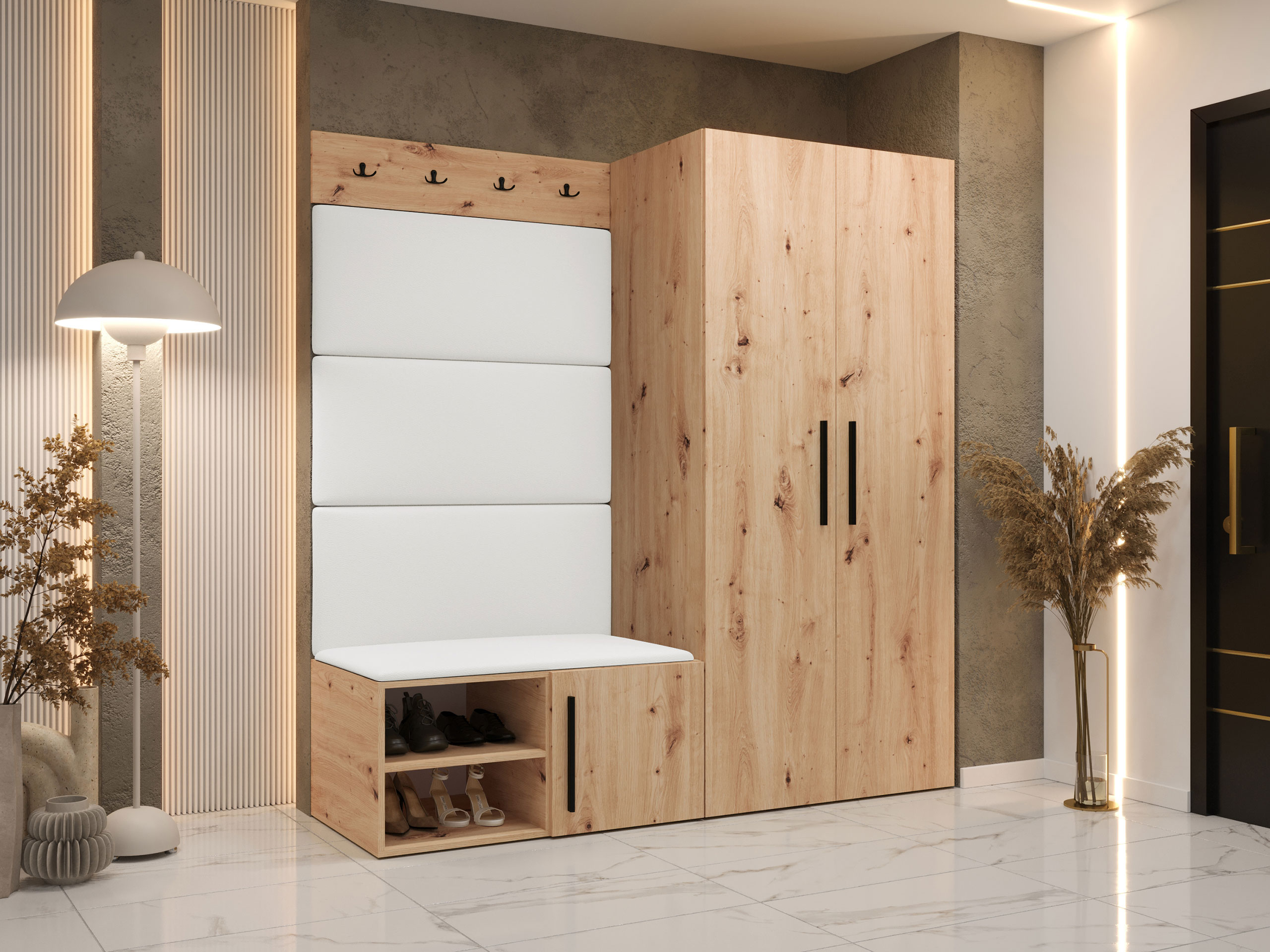 Priekšnama komplekts Hartford 526 (Artisan ozols)