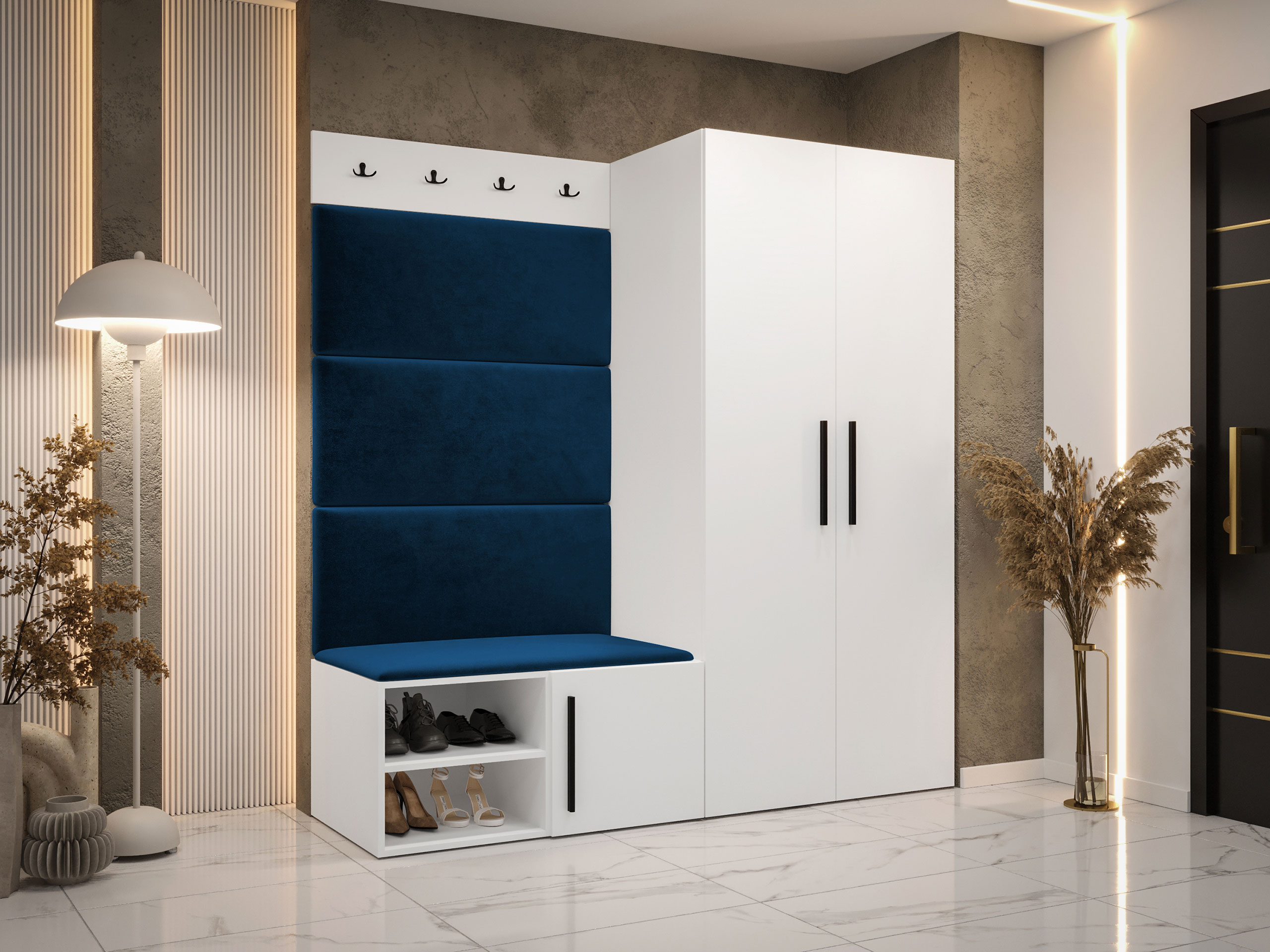 Priekšnama komplekts Hartford 526 (Balts)