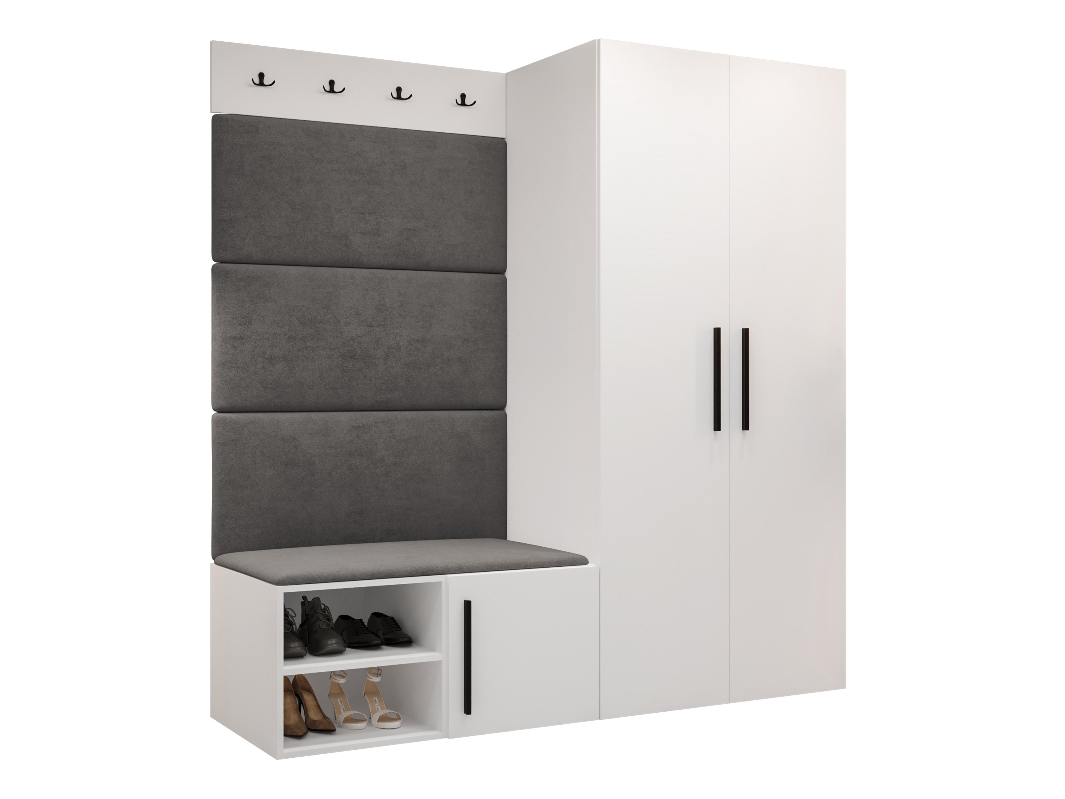 Priekšnama komplekts Hartford 526 (Balts)