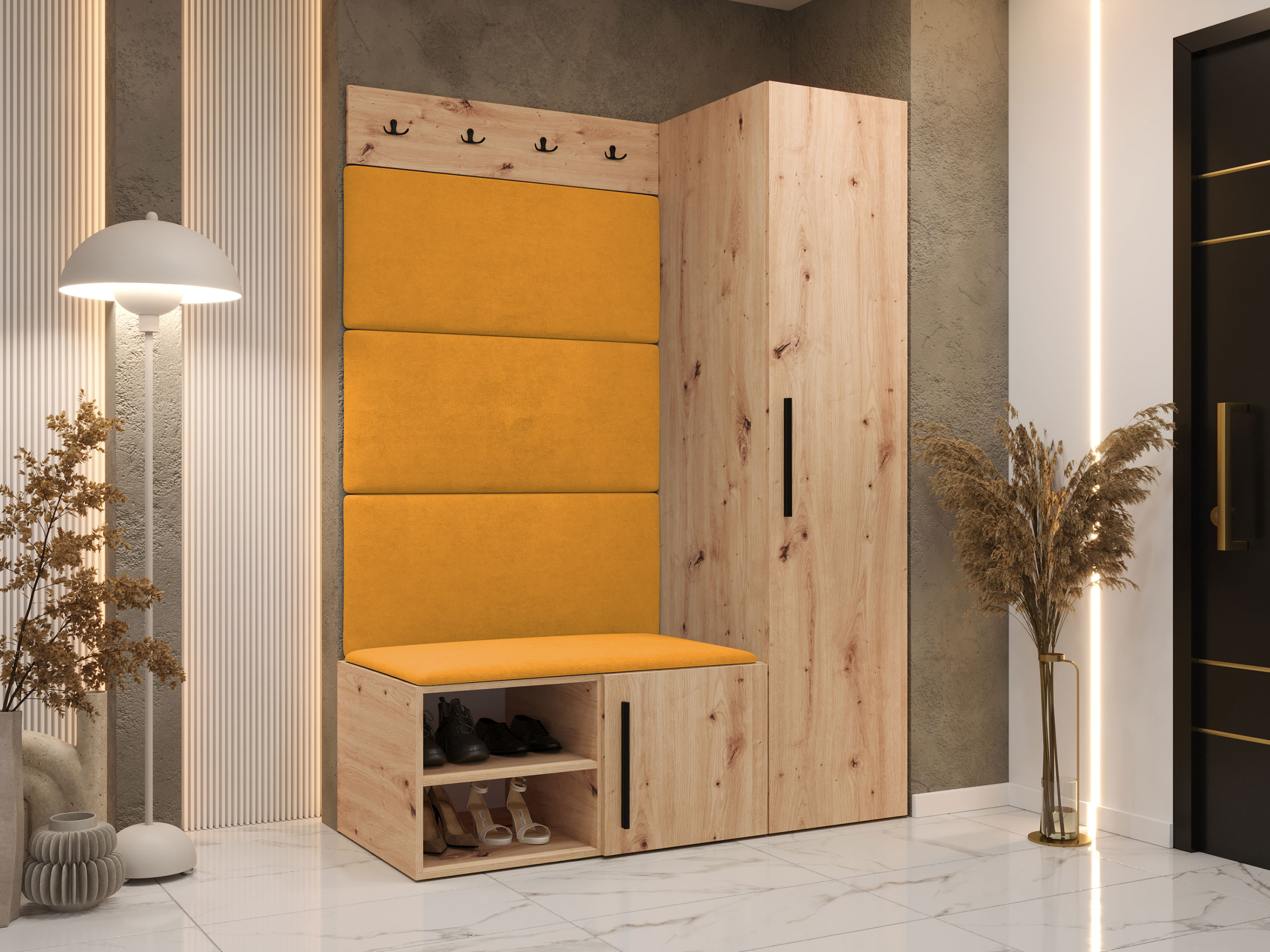 Прихожая Hartford 525 (Artisan дуб)