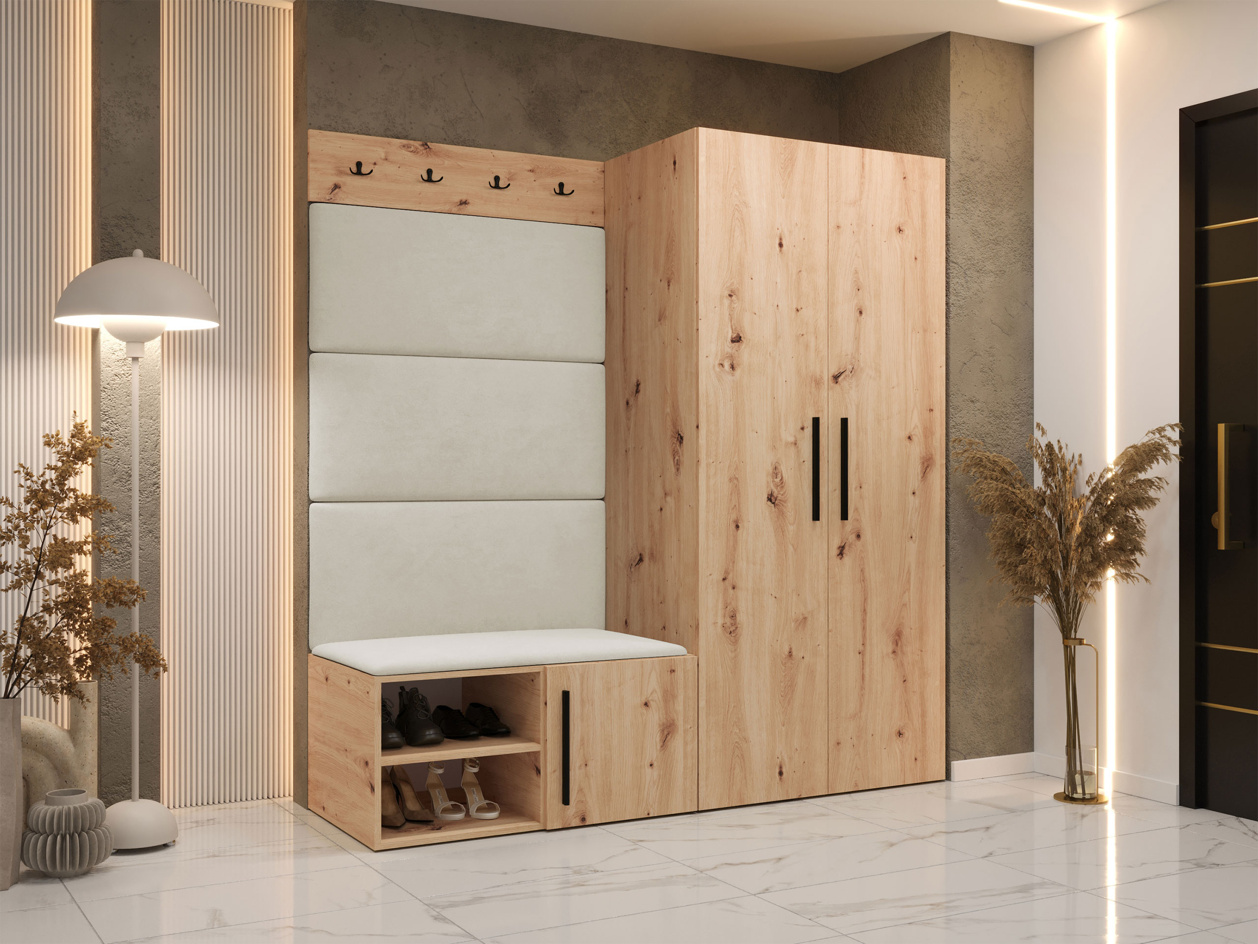 Прихожая Hartford 526 (Artisan дуб)