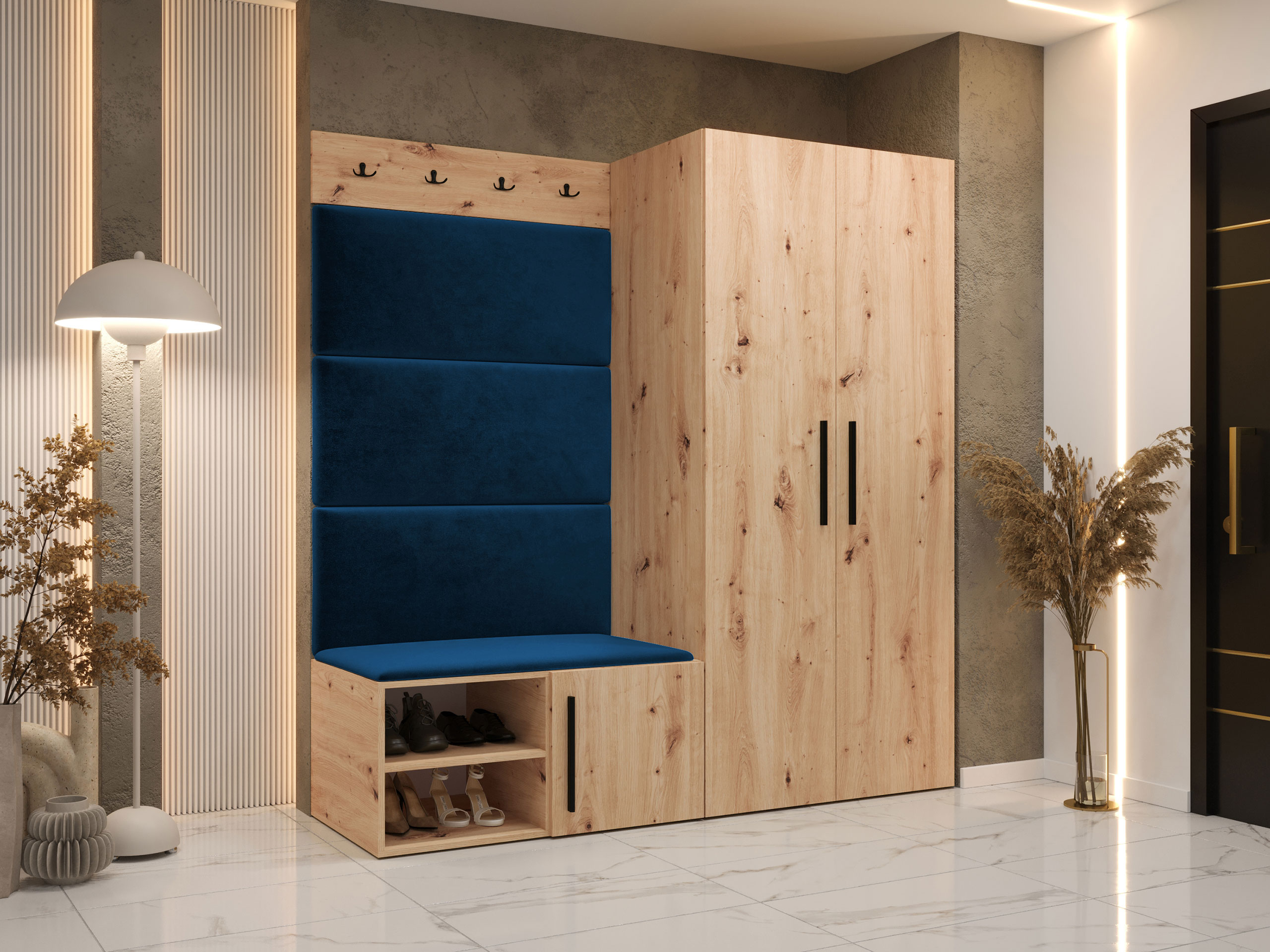 Прихожая Hartford 526 (Artisan дуб)