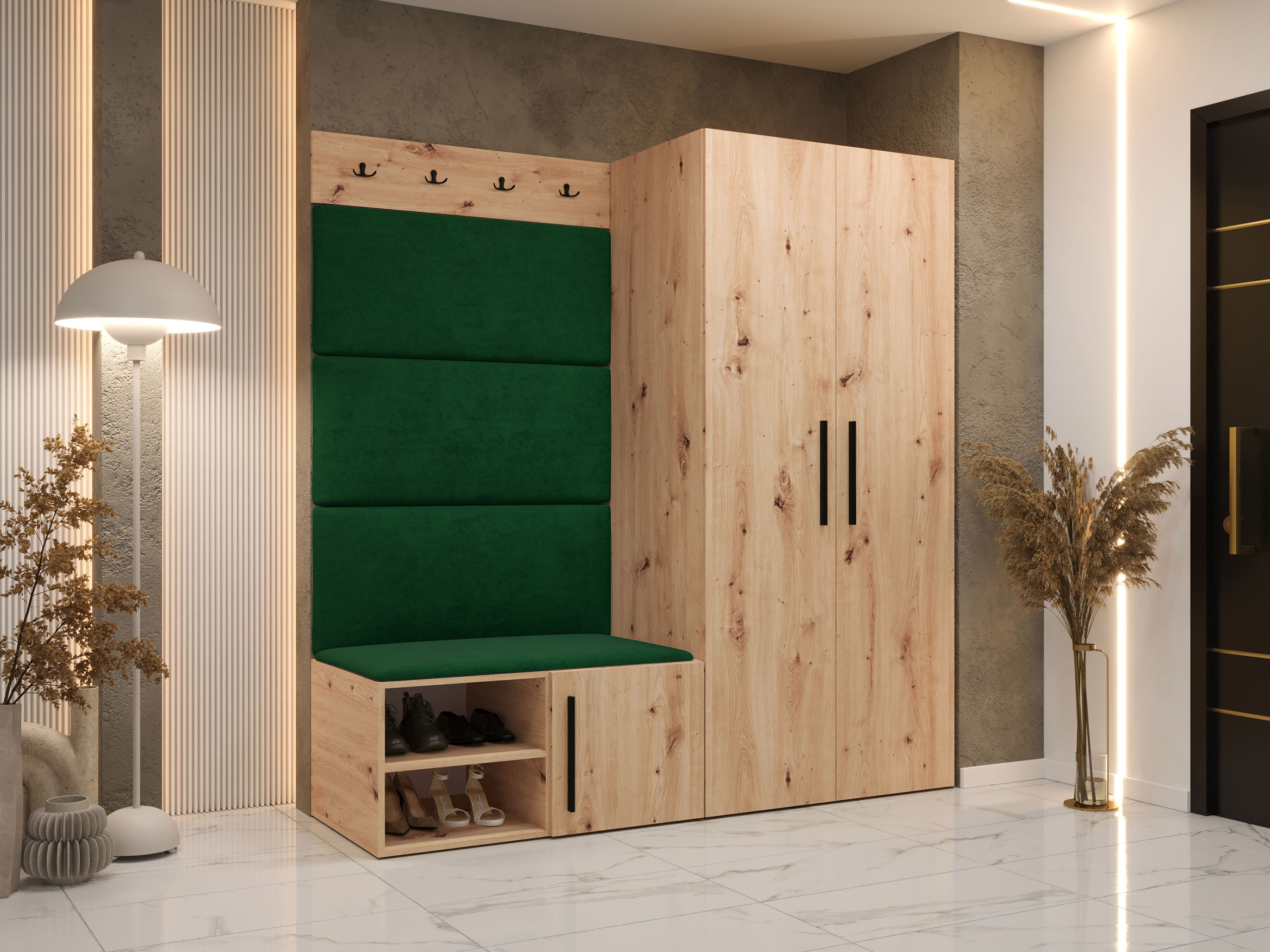 Прихожая Hartford 526 (Artisan дуб)