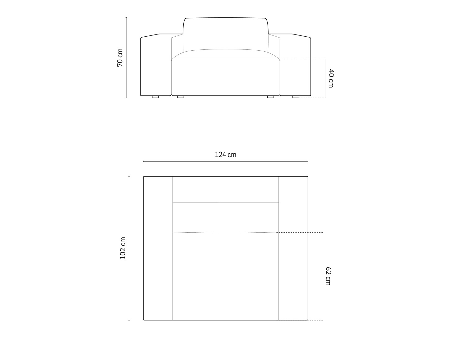Кресло Lomcalu 106 (Bluvel 14)